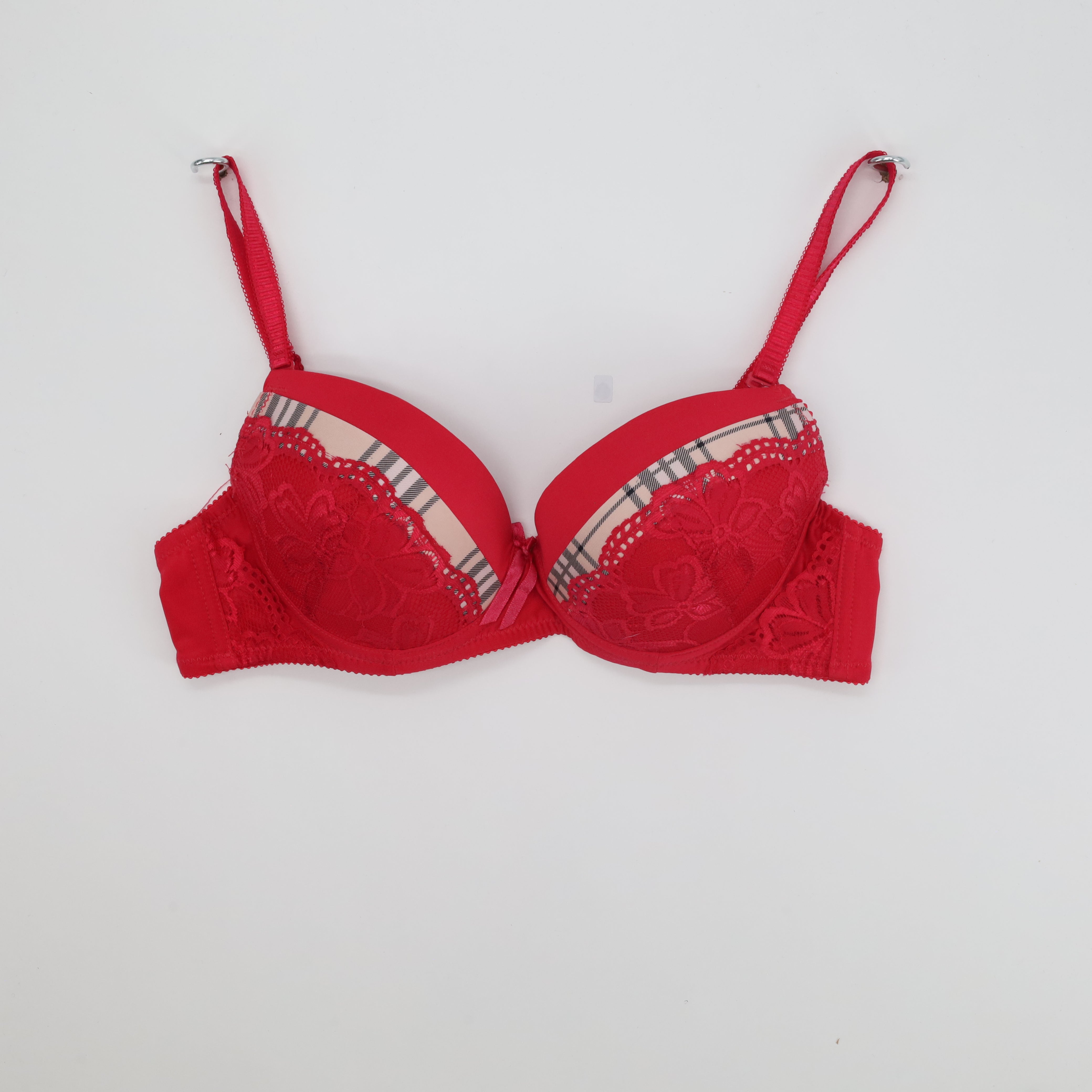 Soutien-gorge Fleur Papillon Rouge