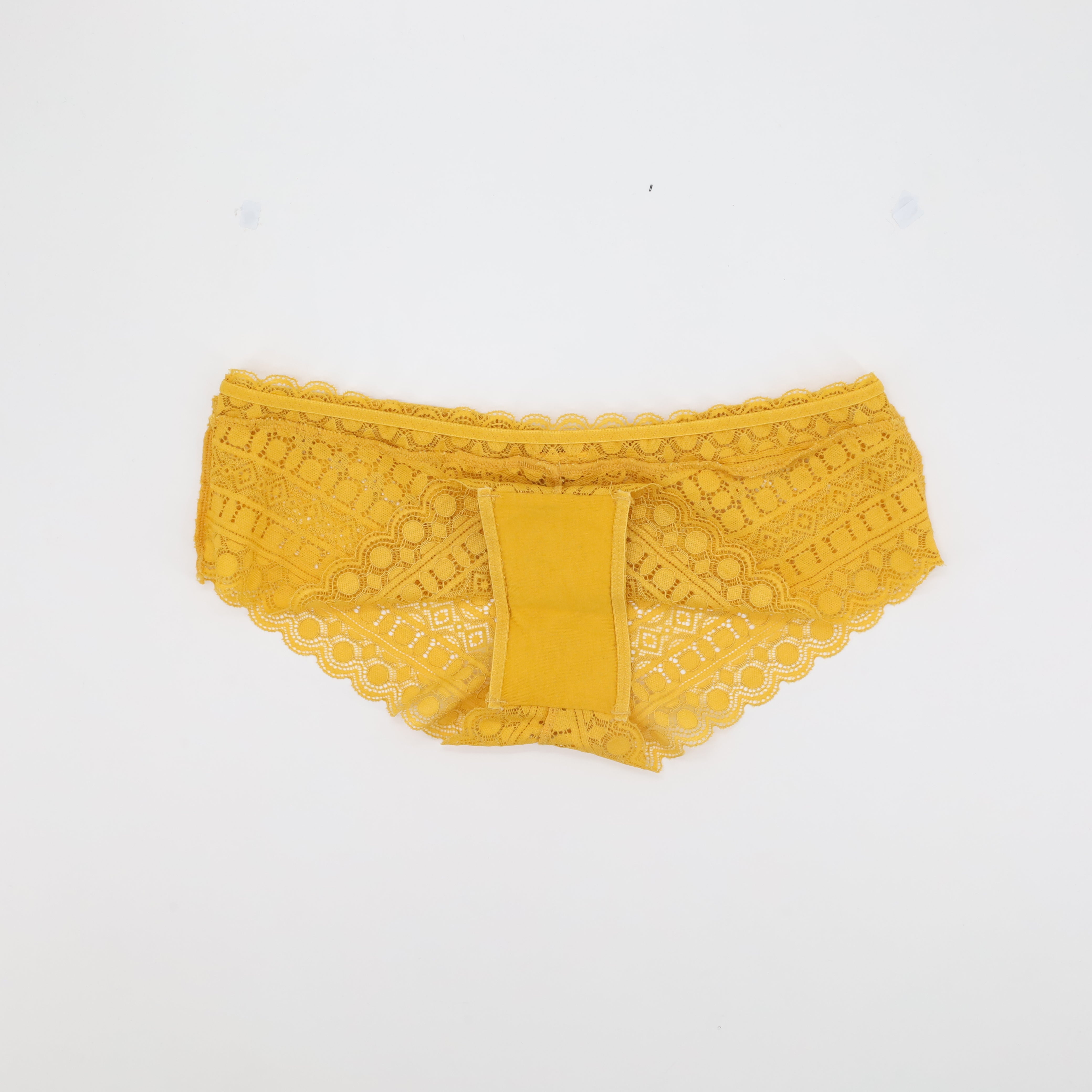 Culotte taille haute Jaune