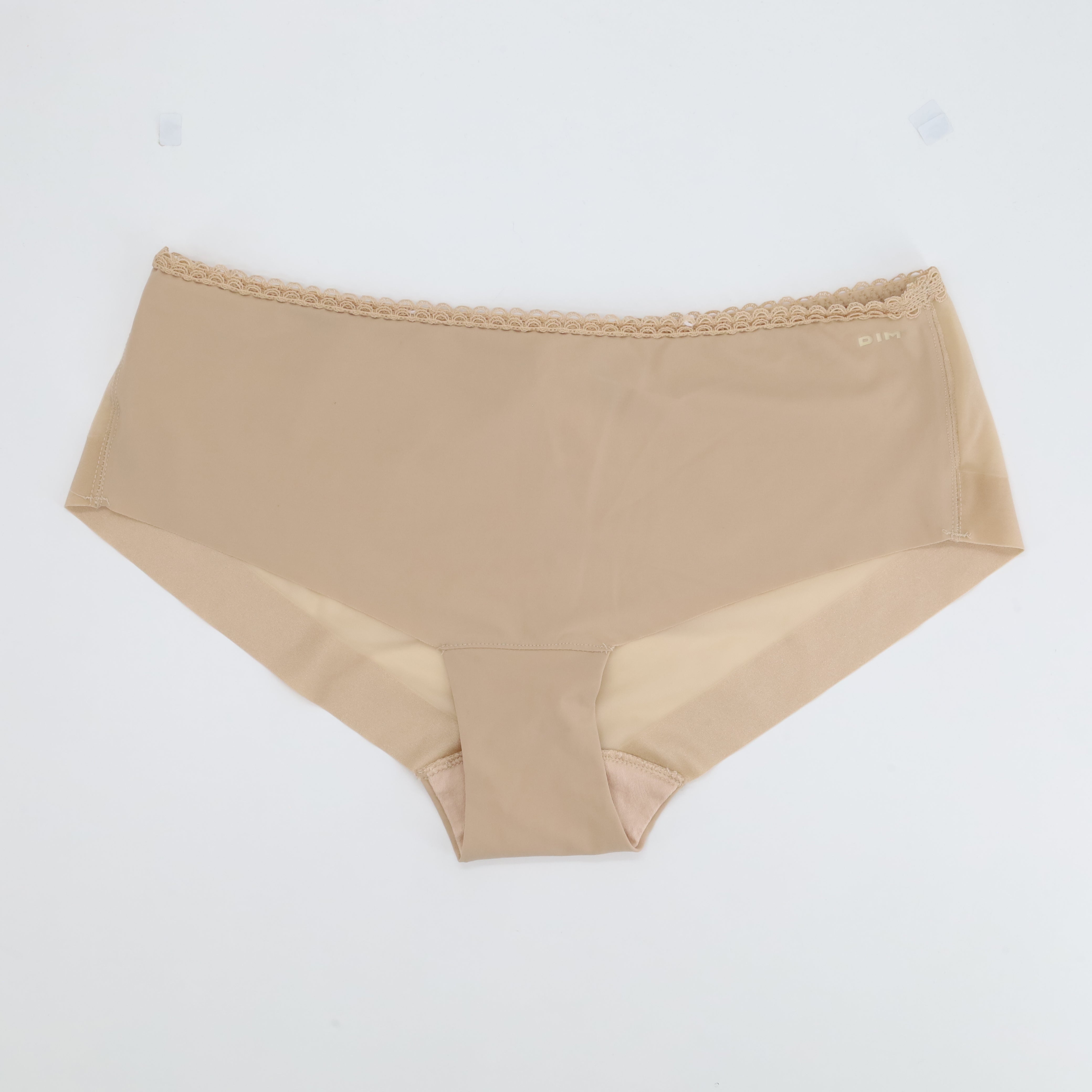 Culotte taille haute DIM Beige