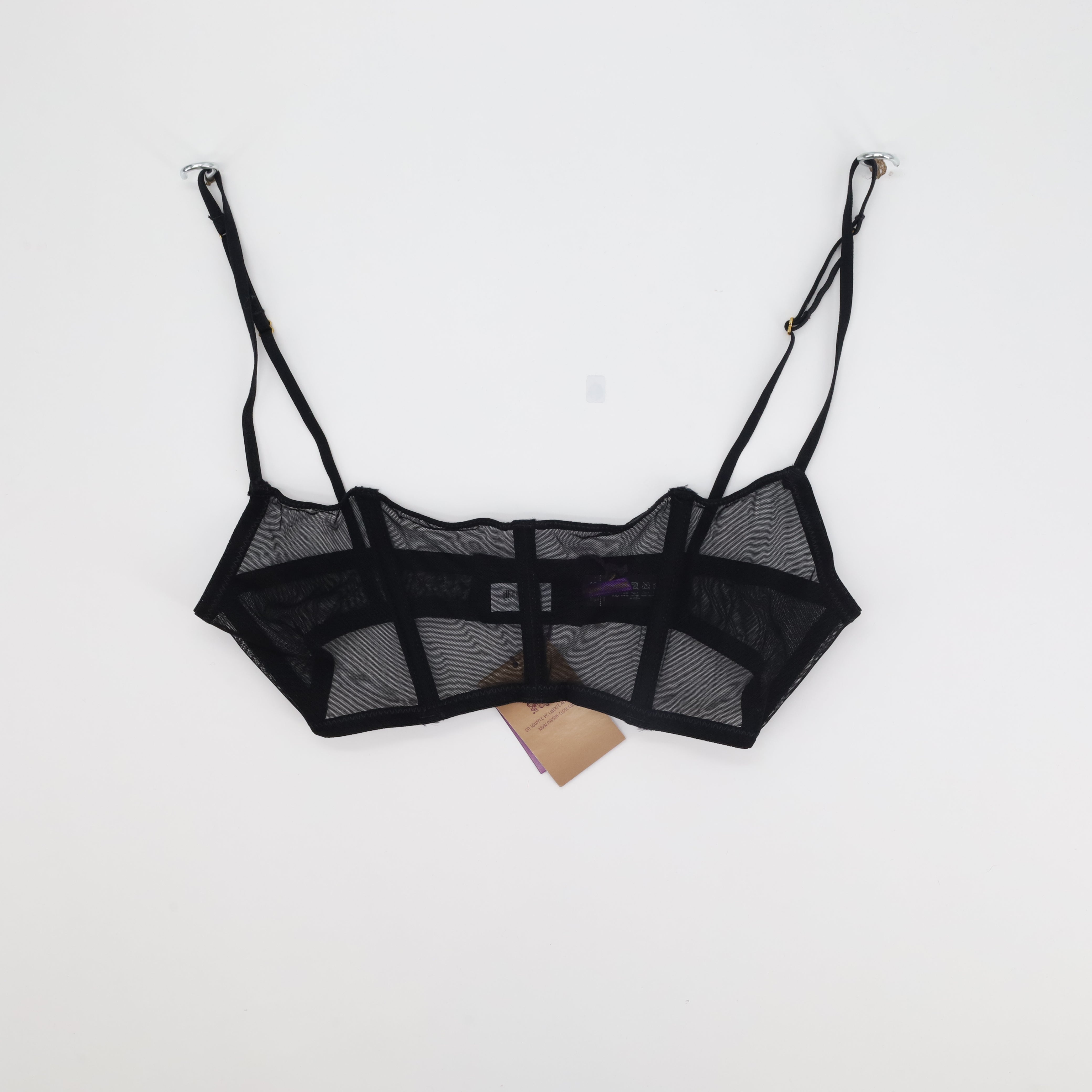 Soutien-gorge Maison Close Noir