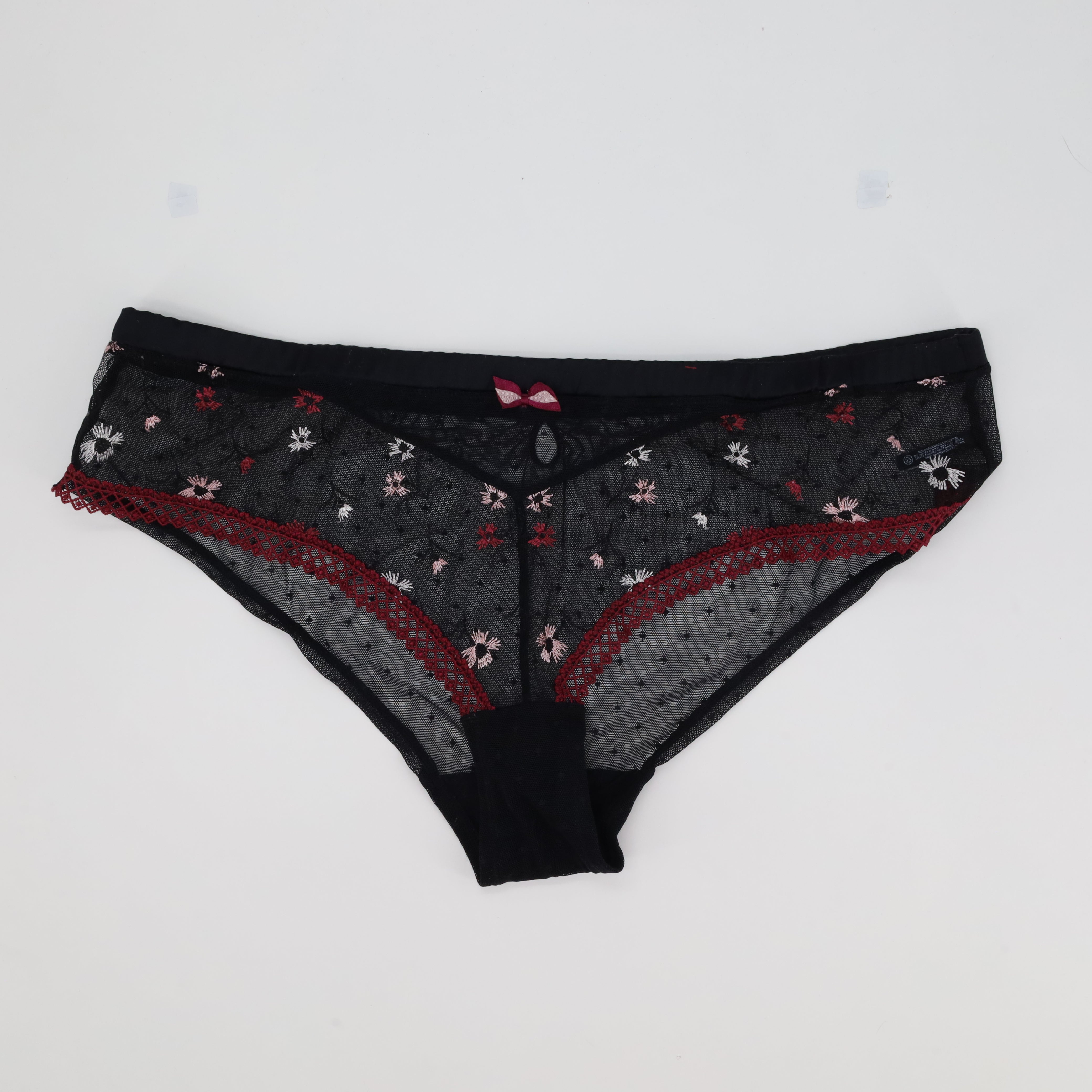 Culotte RougeGorge Noir