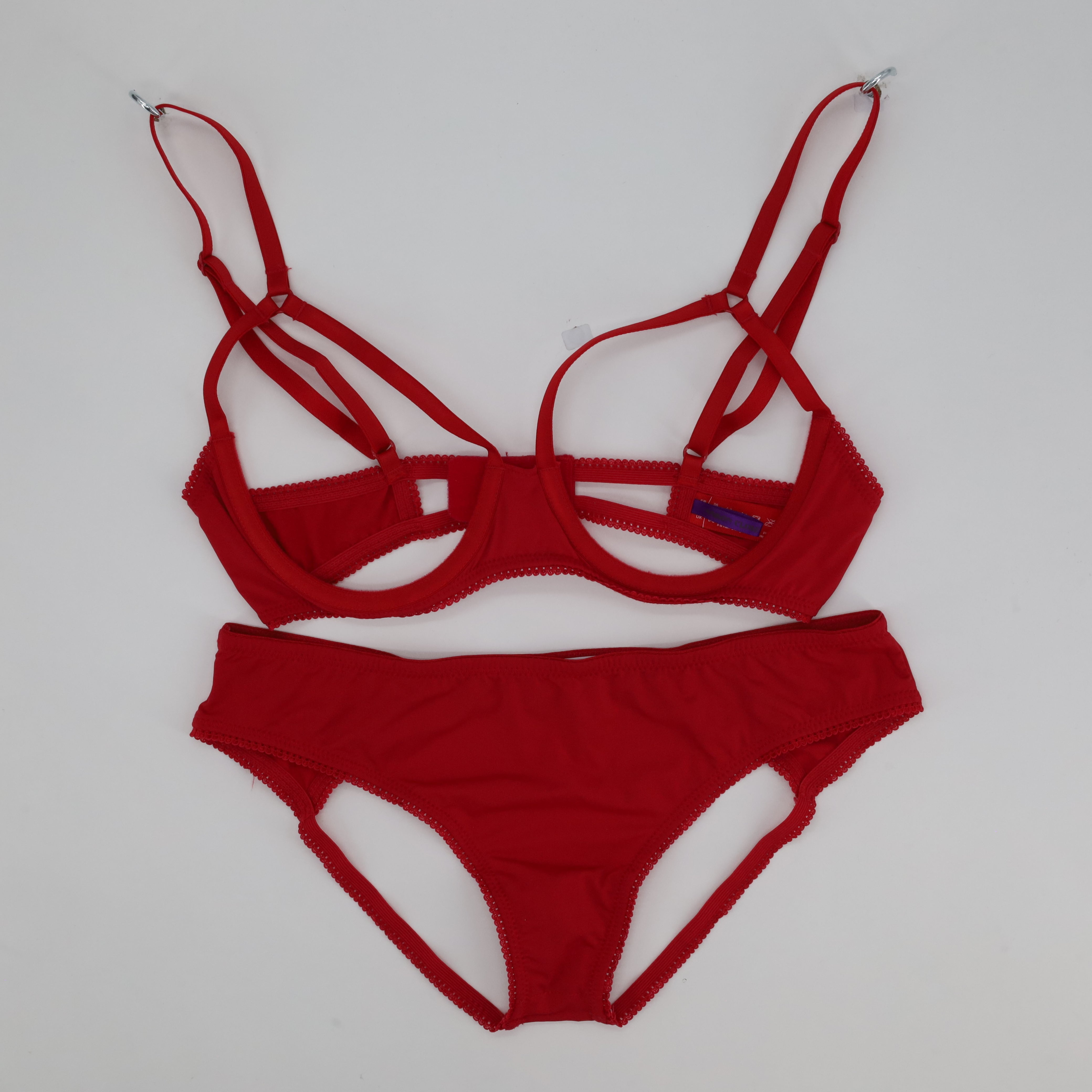 Ensemble de lingerie sexy Maison Close Rouge