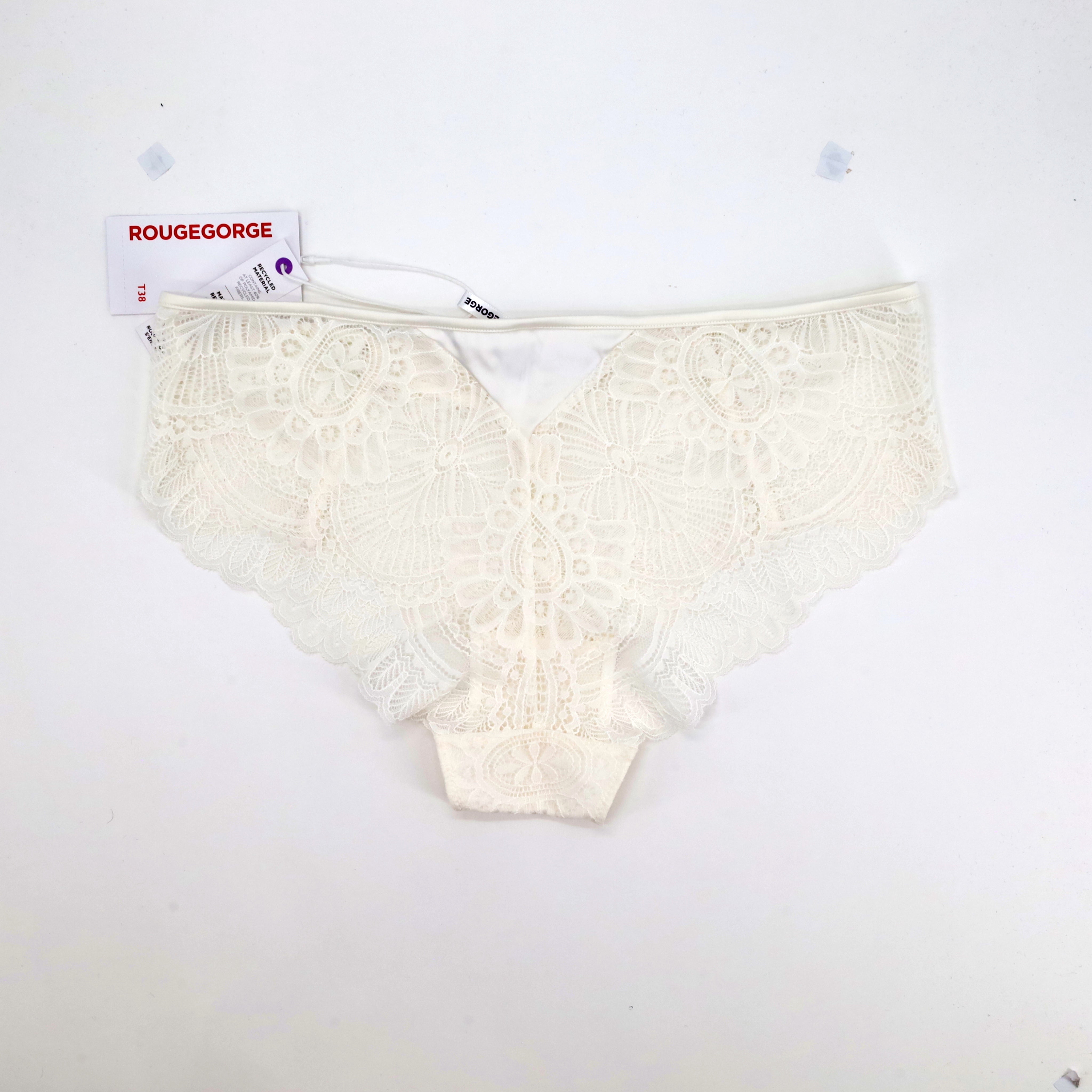 Culotte RougeGorge Blanc