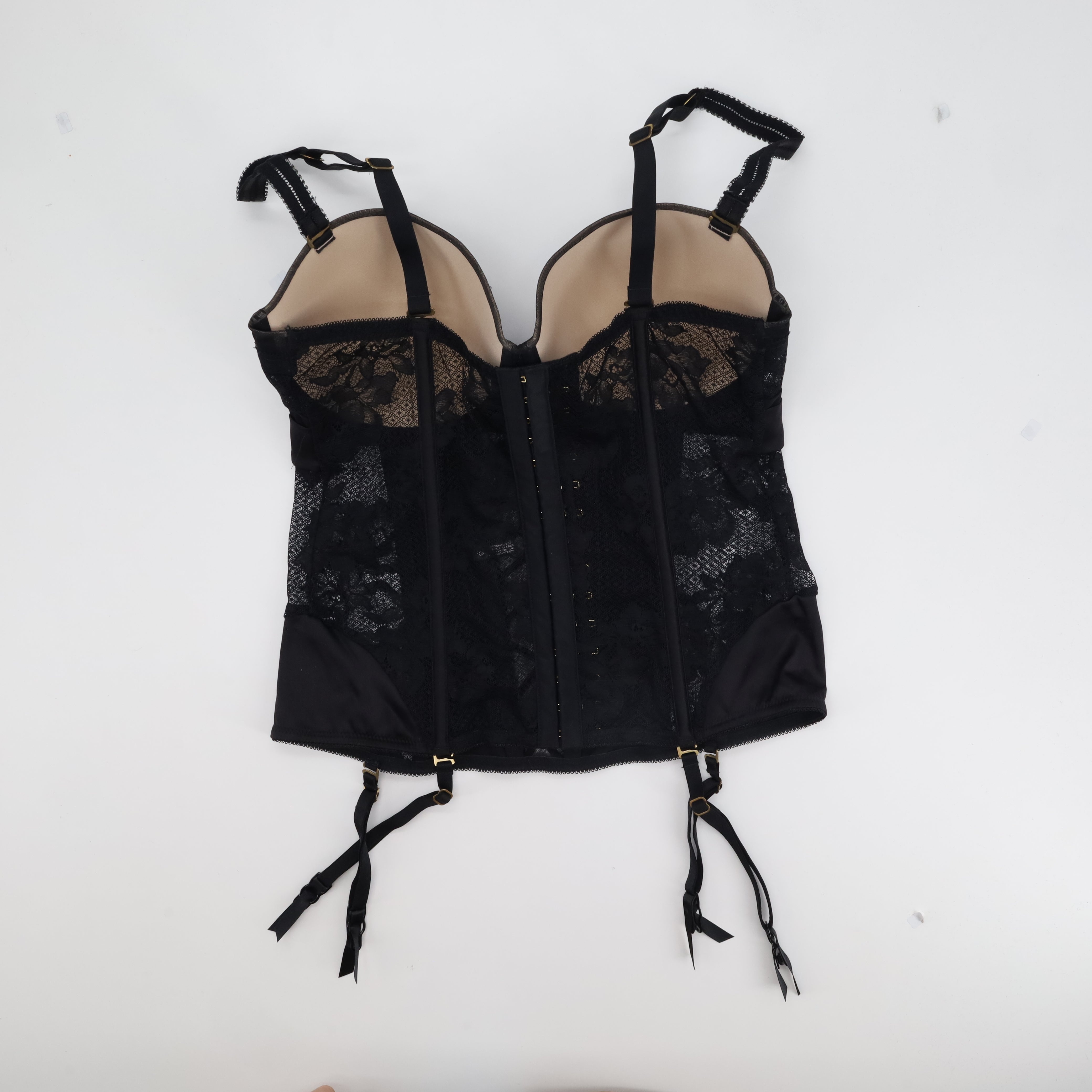 Guêpière RougeGorge Noir