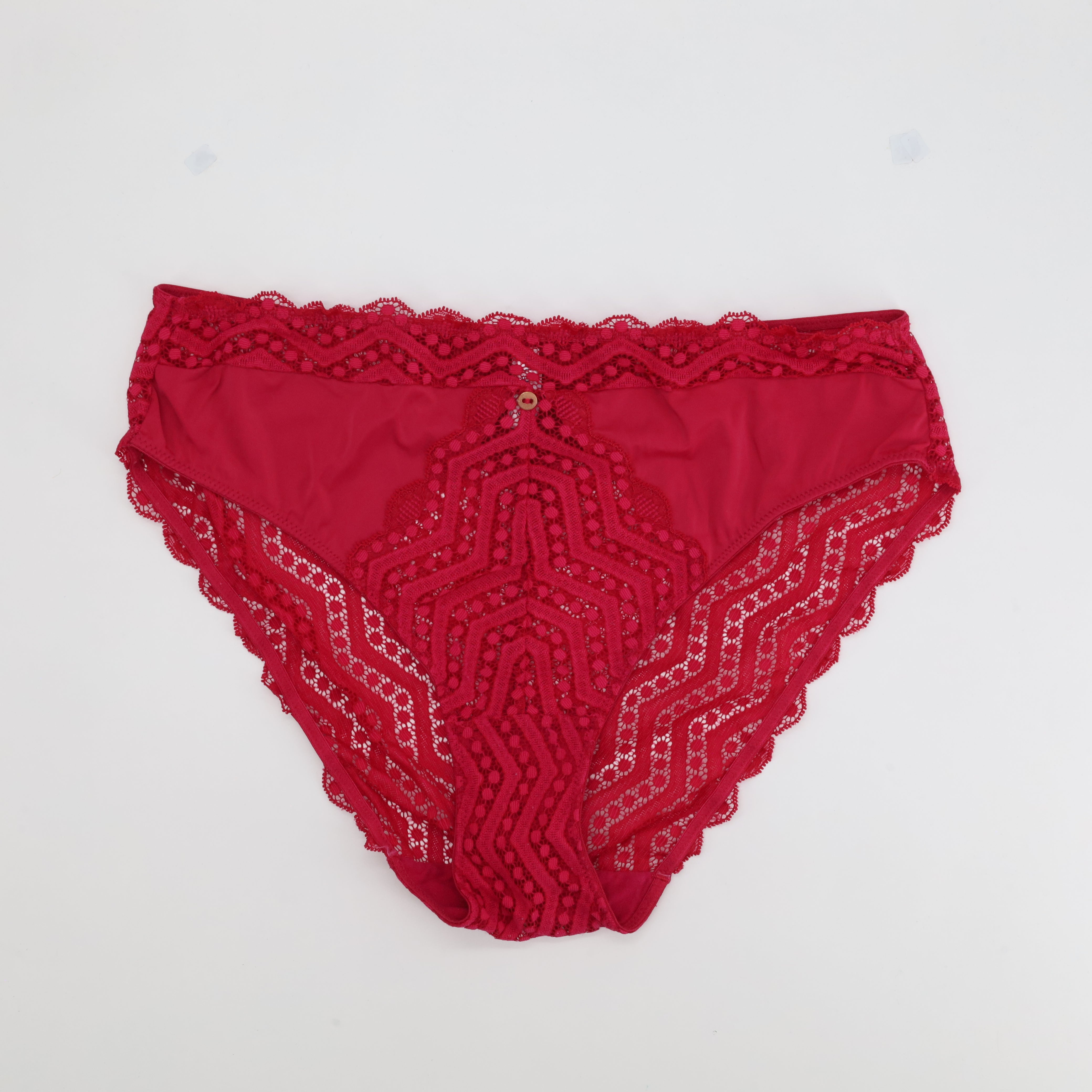 Culotte taille haute RougeGorge Rouge