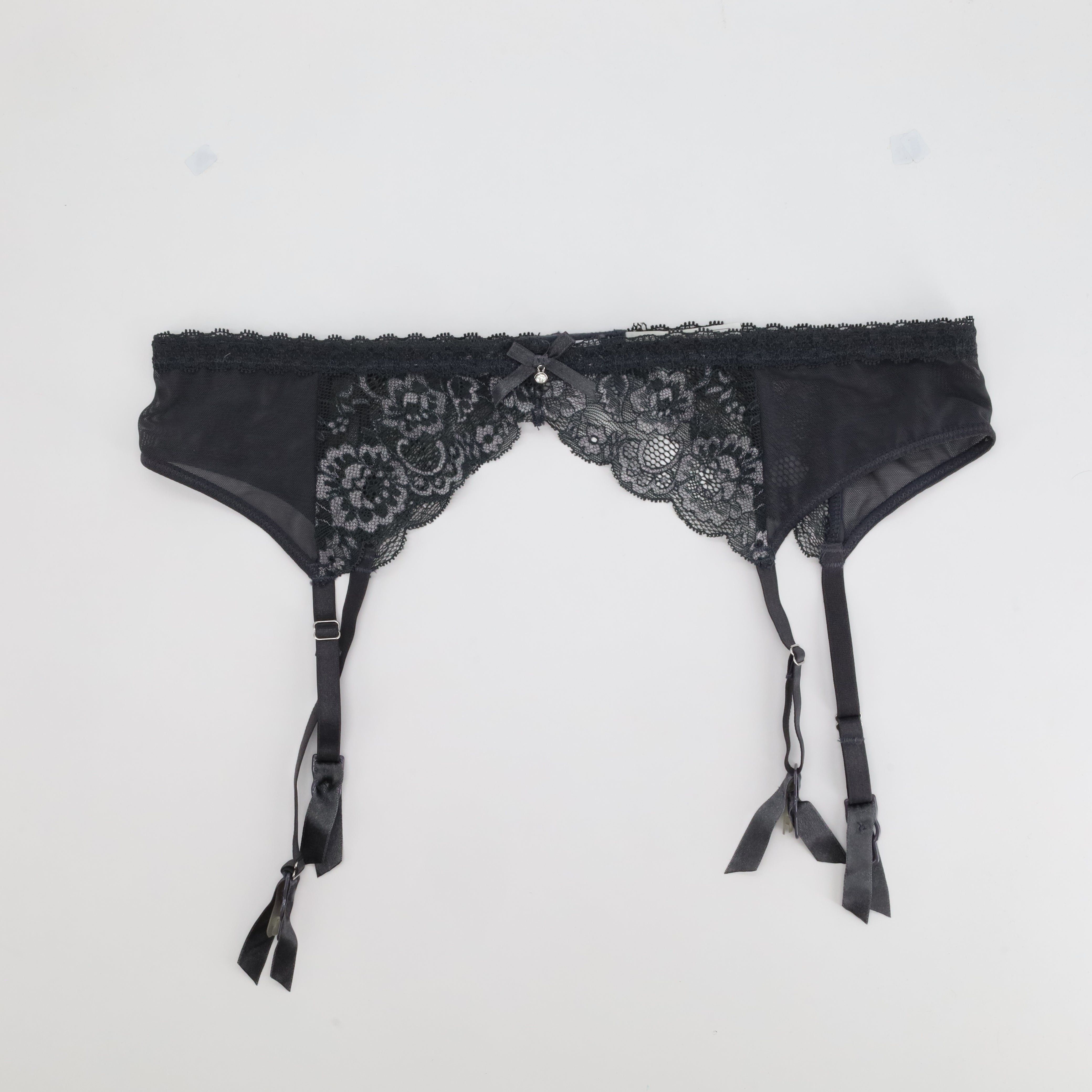 Porte-jarretelles Charlott' Gris