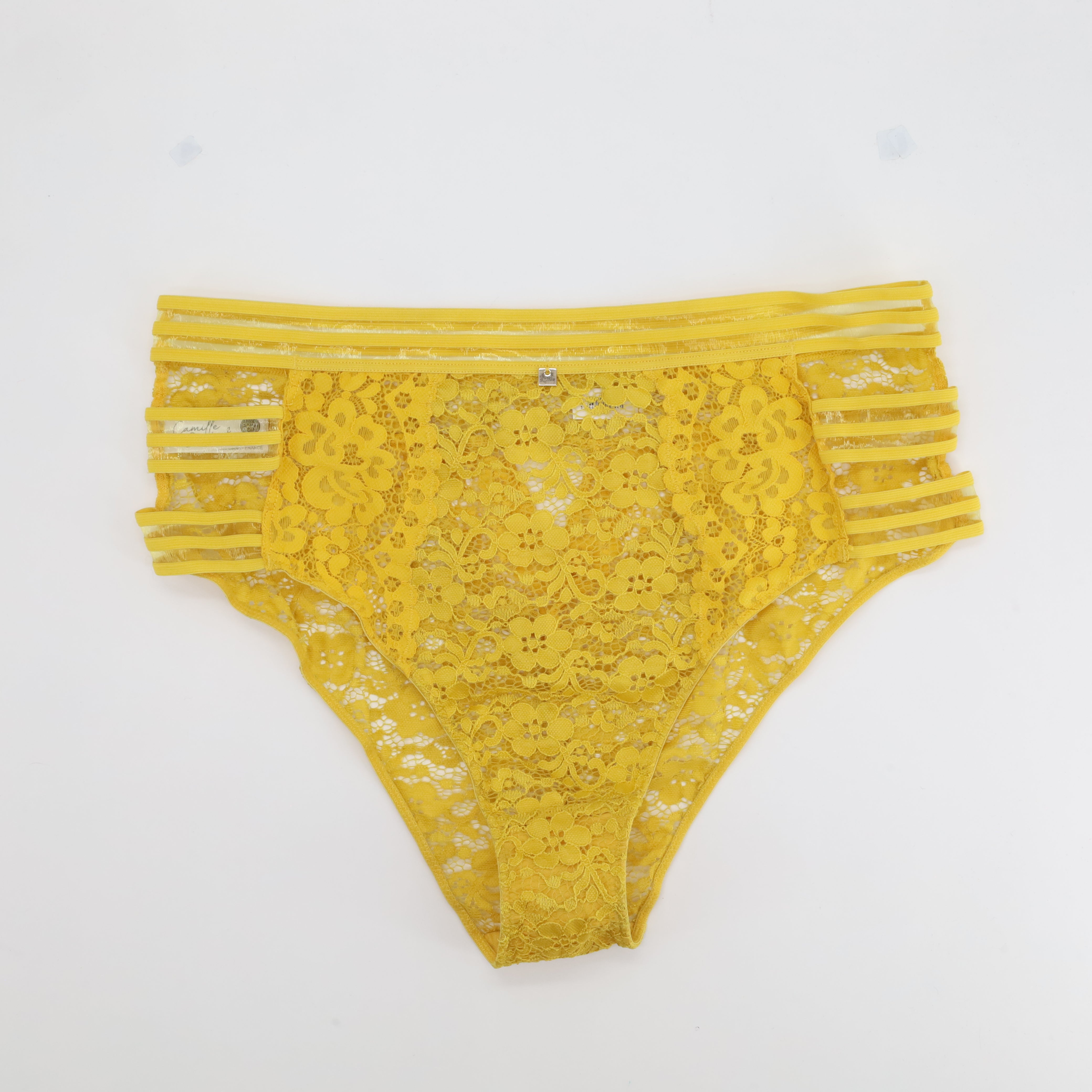 Culotte taille haute Pomm'poire Jaune