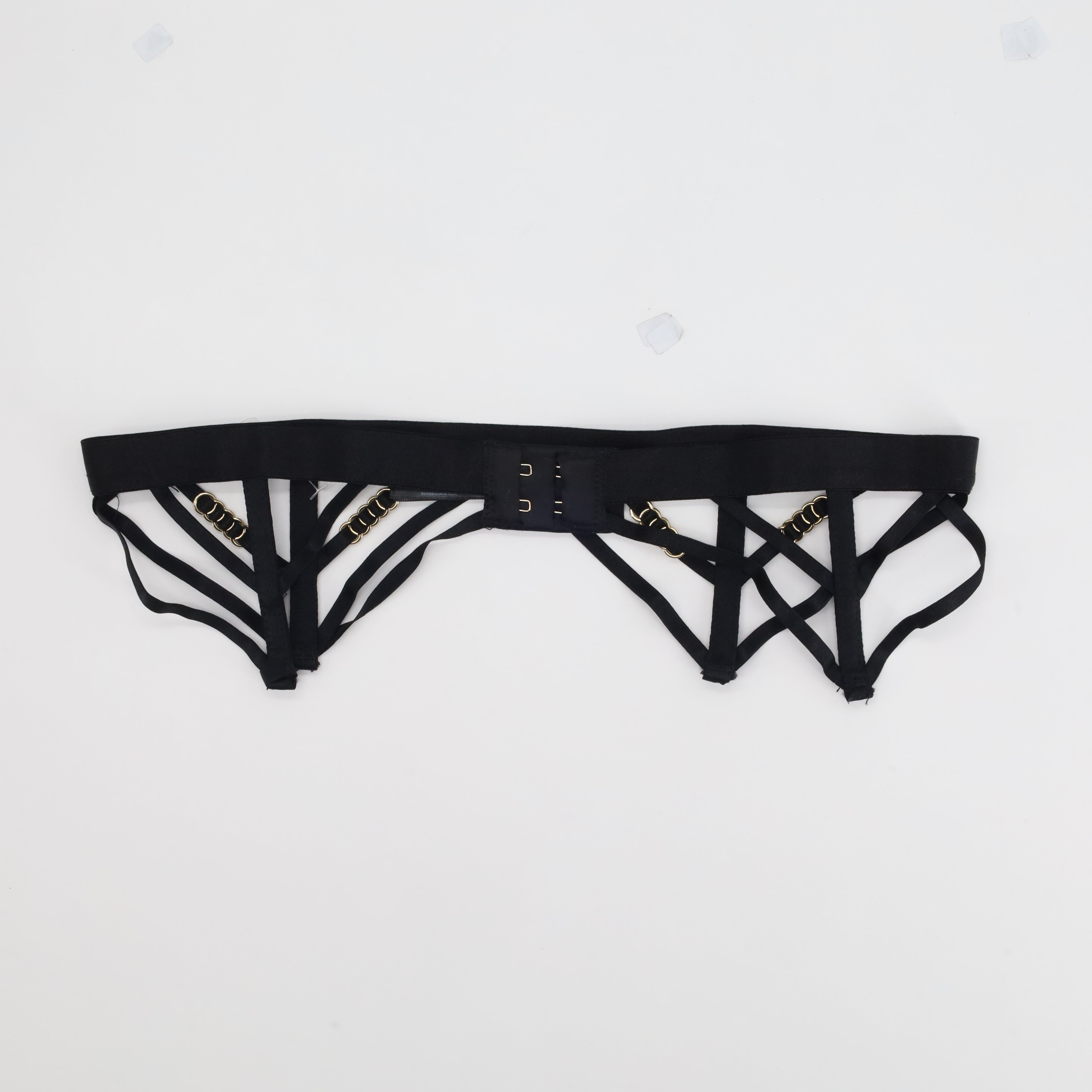 Porte-jarretelles Rose Noir