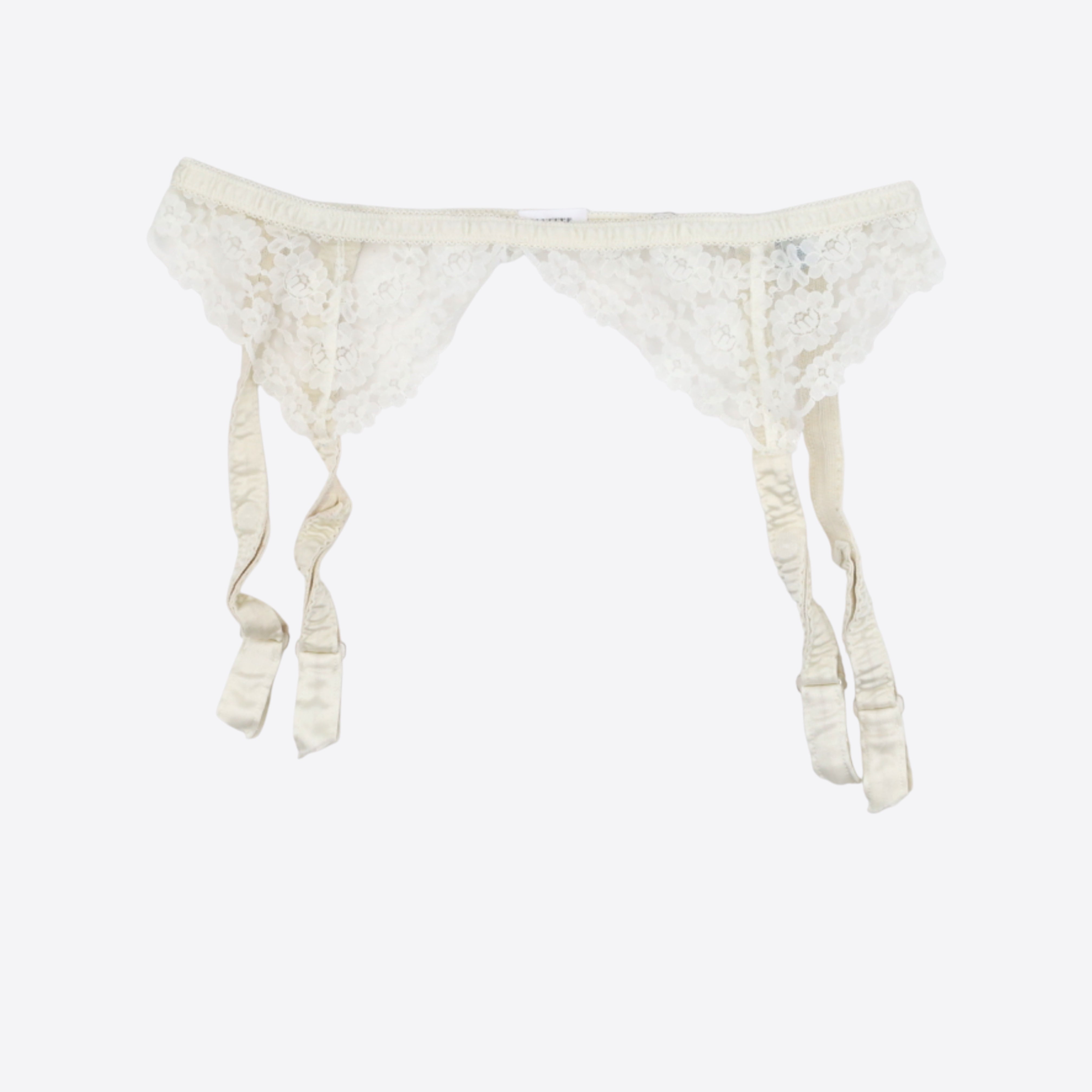 Porte-jarretelles Blanc