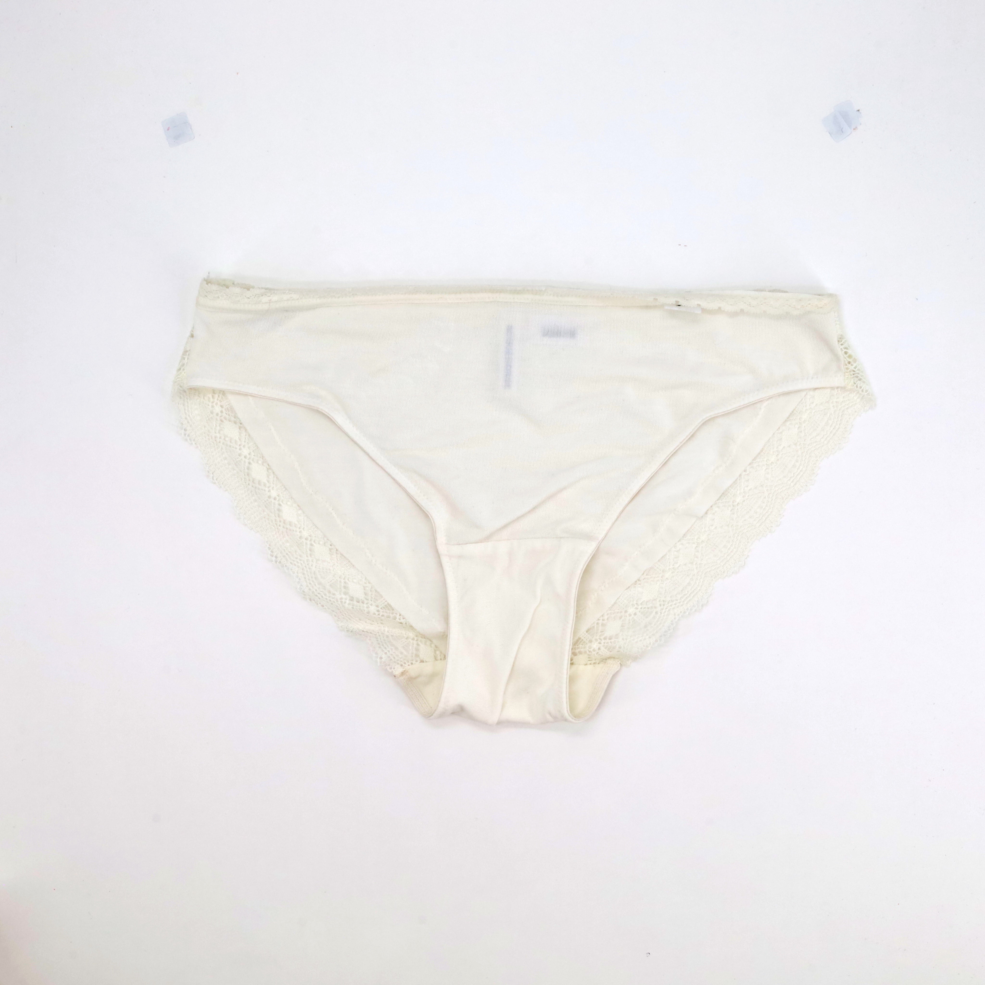 Culotte RougeGorge Blanc