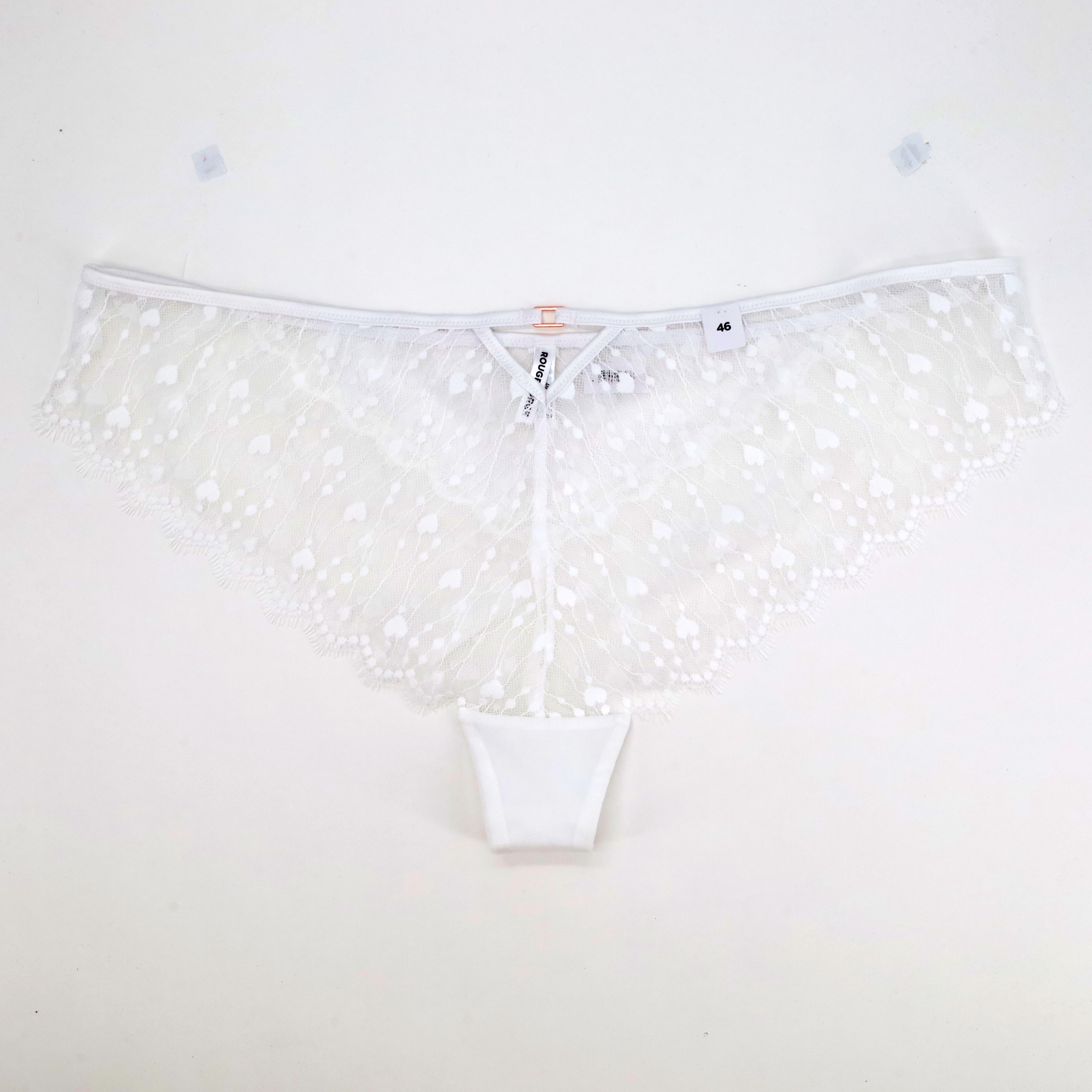 Culotte RougeGorge Blanc