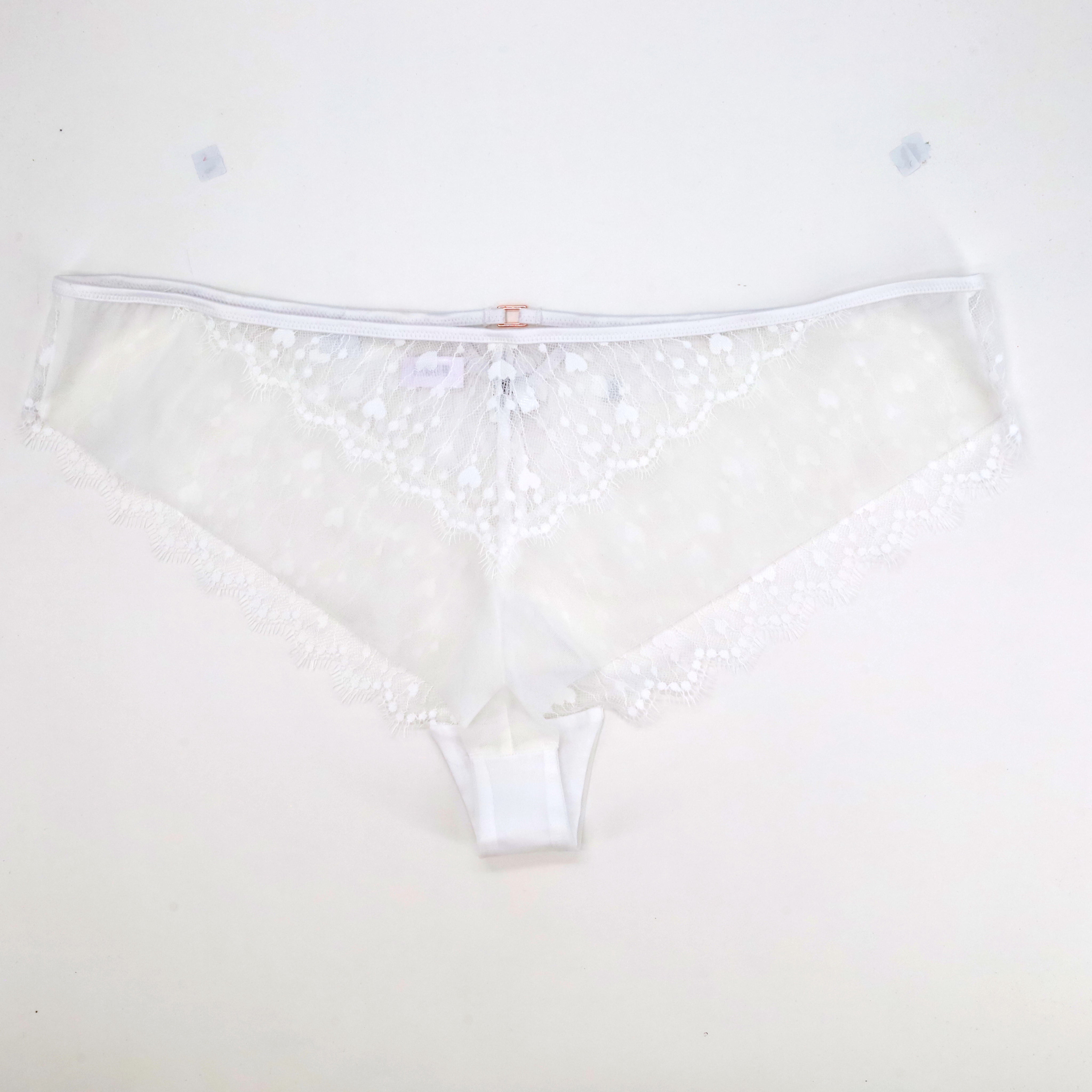 Culotte RougeGorge Blanc