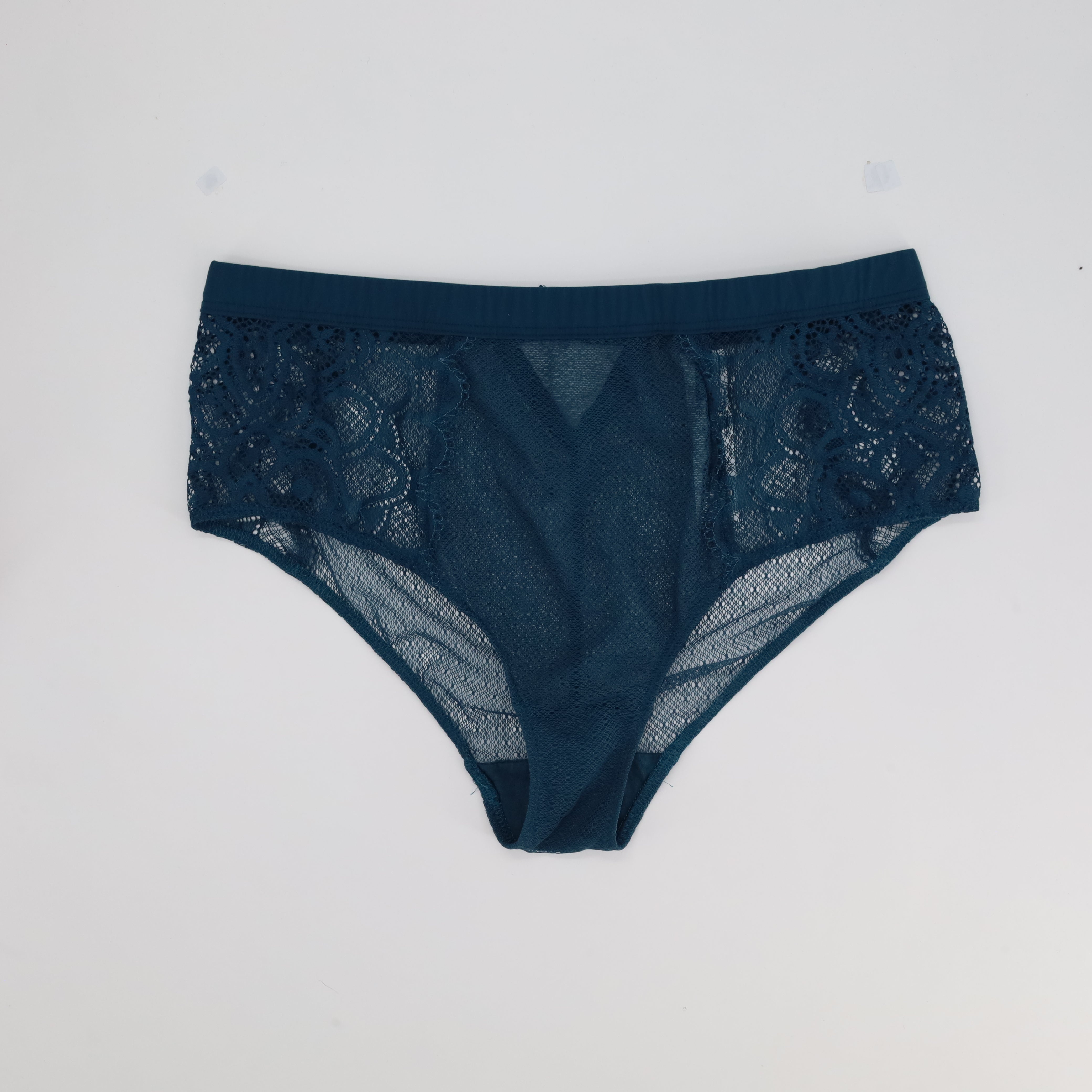 Culotte taille haute Darjeeling Bleu