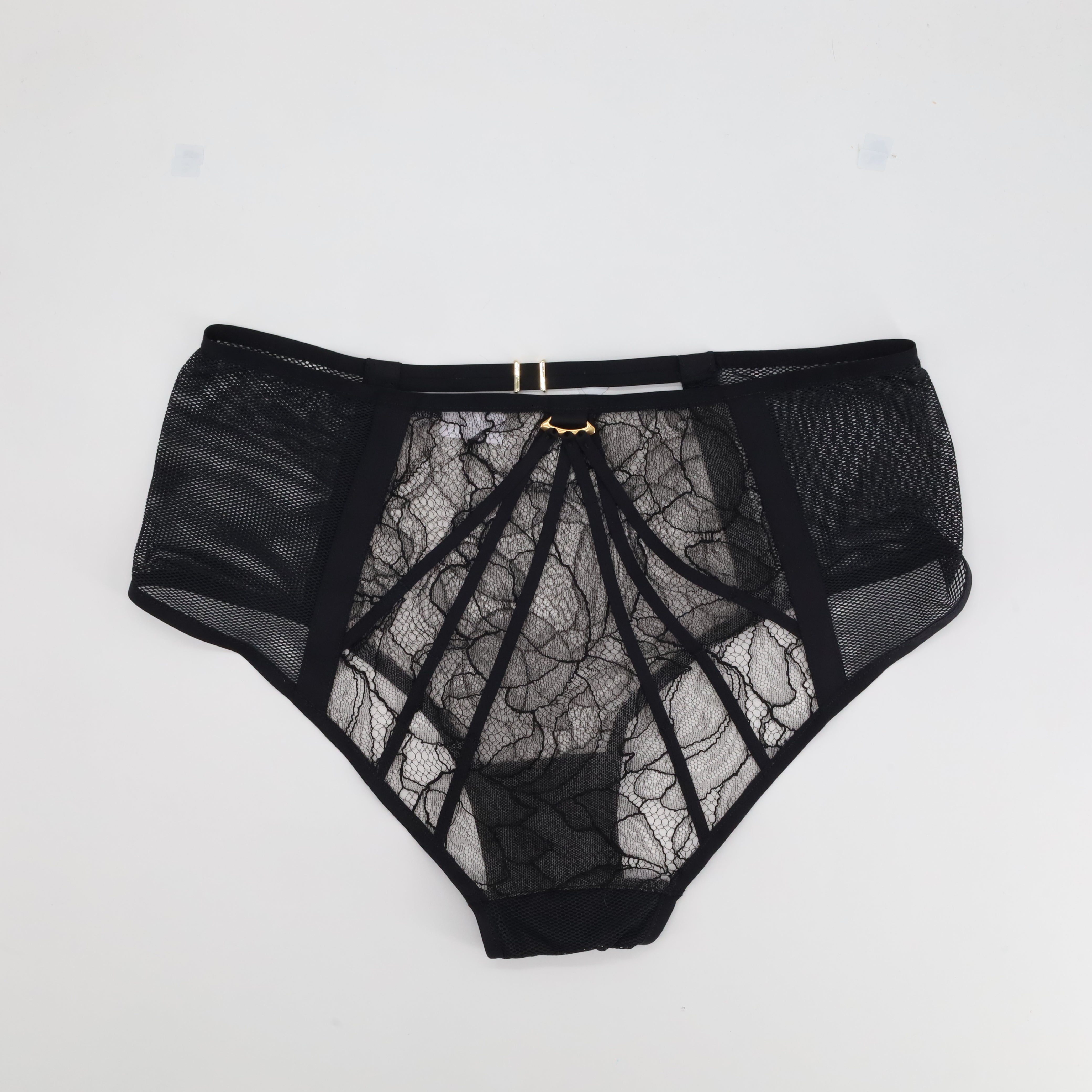 Culotte taille haute Noir
