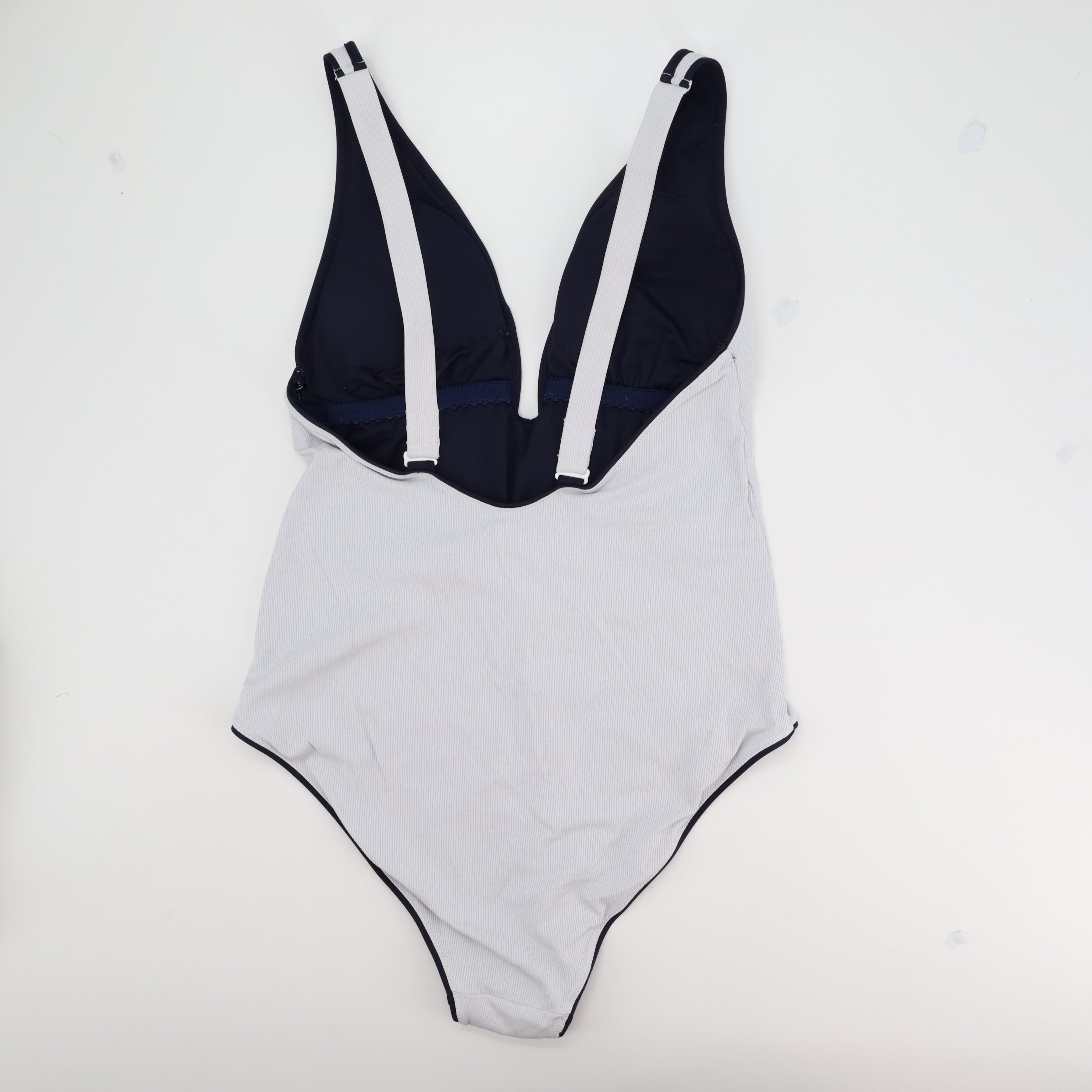 Maillot 1 pièce RougeGorge Blanc