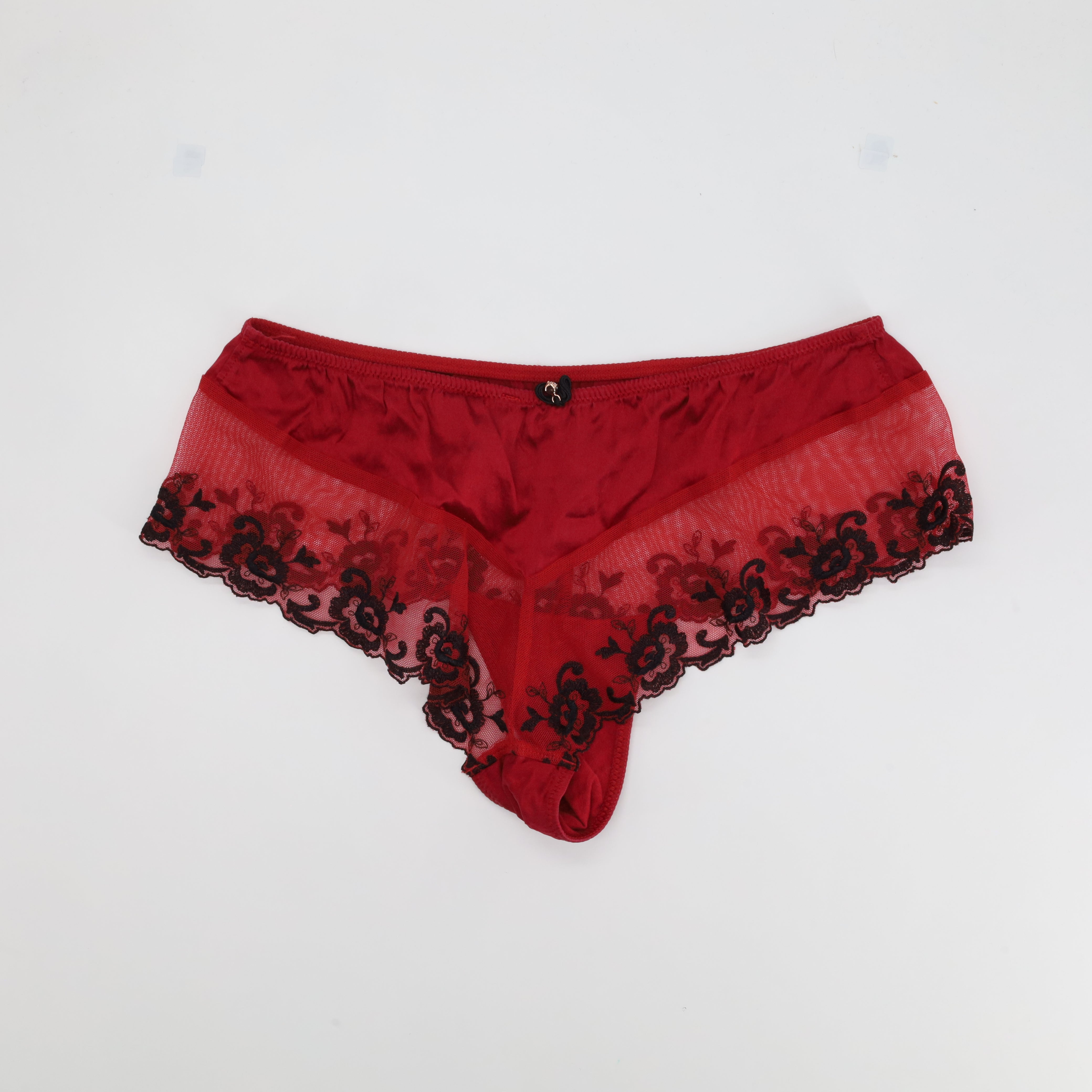 Shorty Aubade Rouge