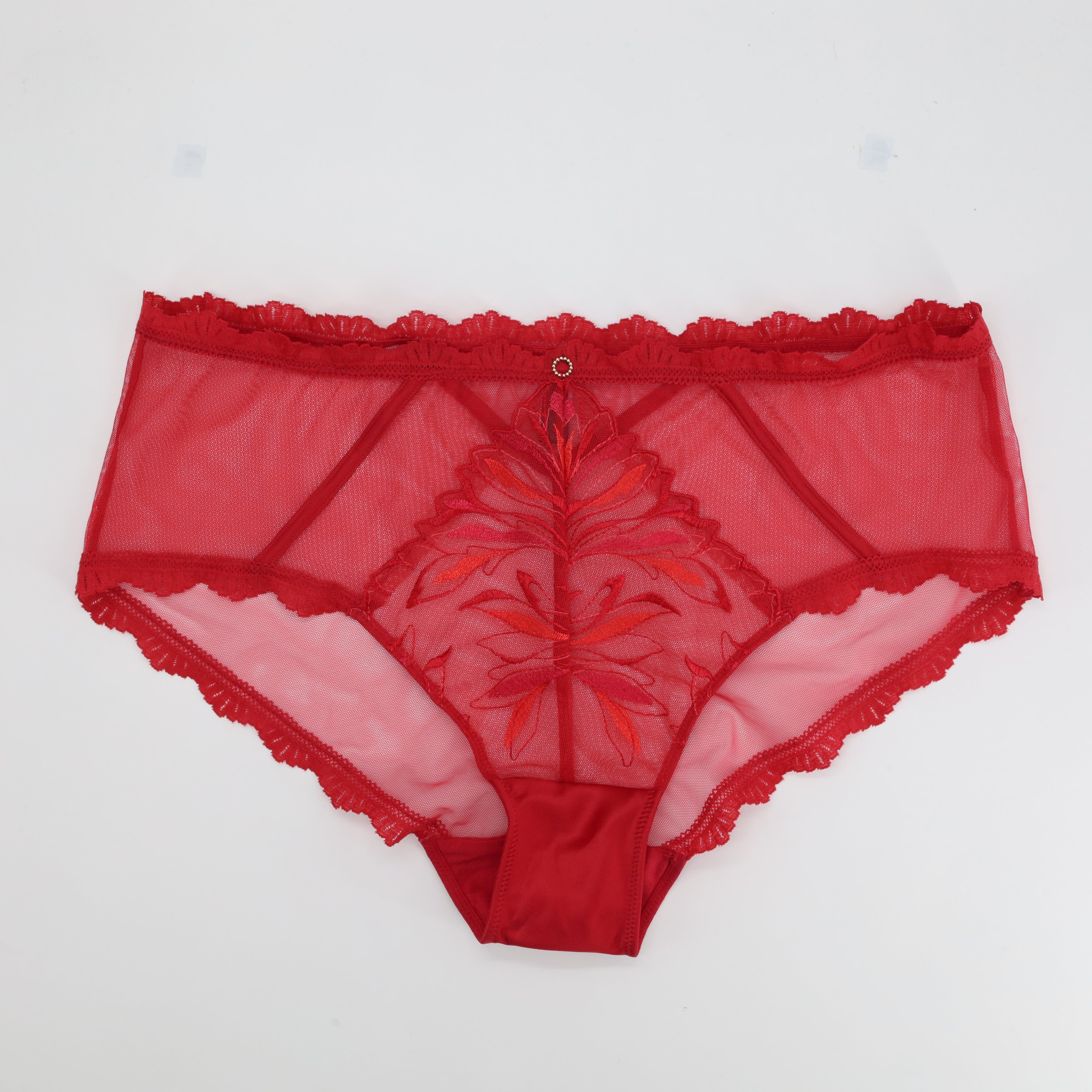 Culotte taille haute RougeGorge Rouge