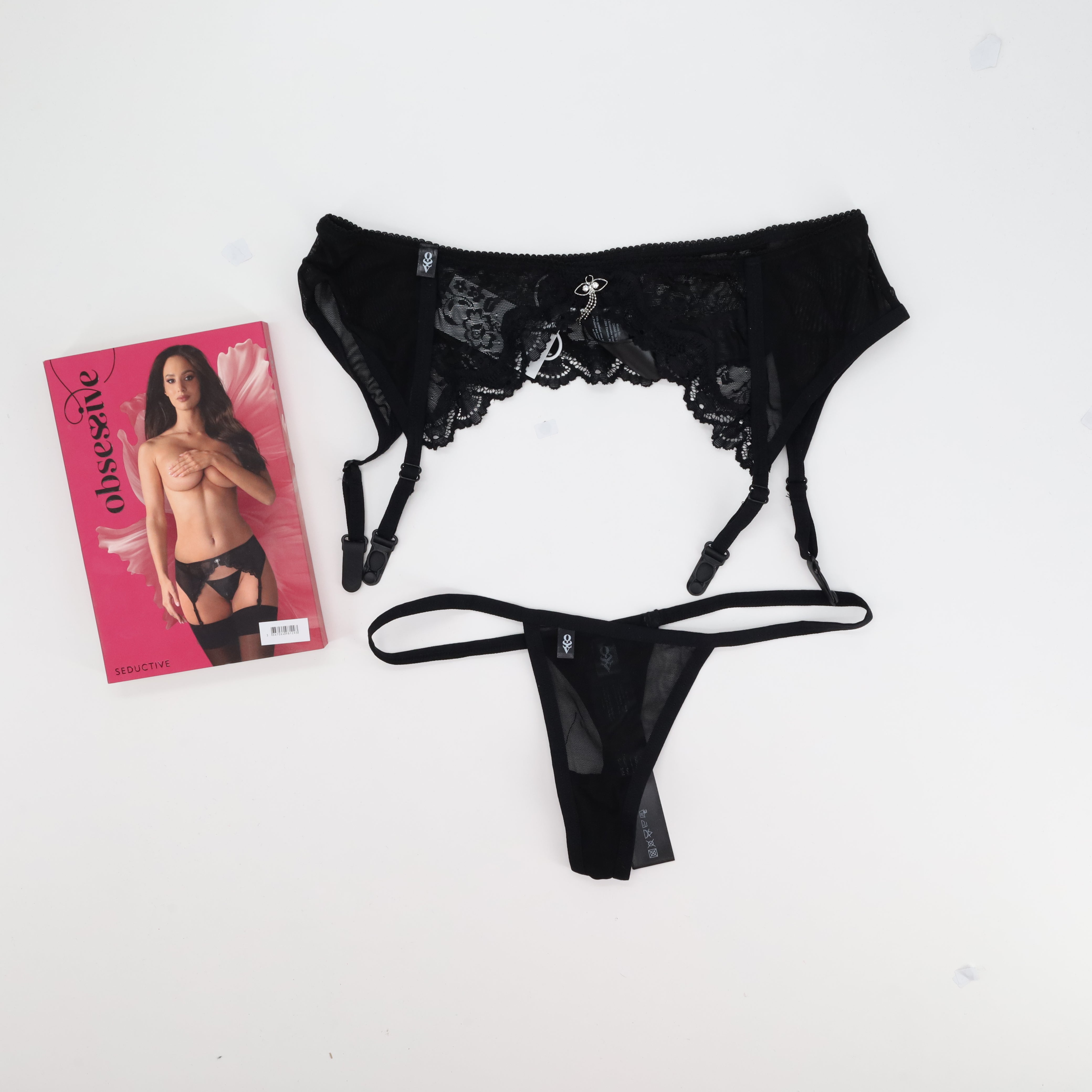 Porte-jarretelles Obsessive Noir