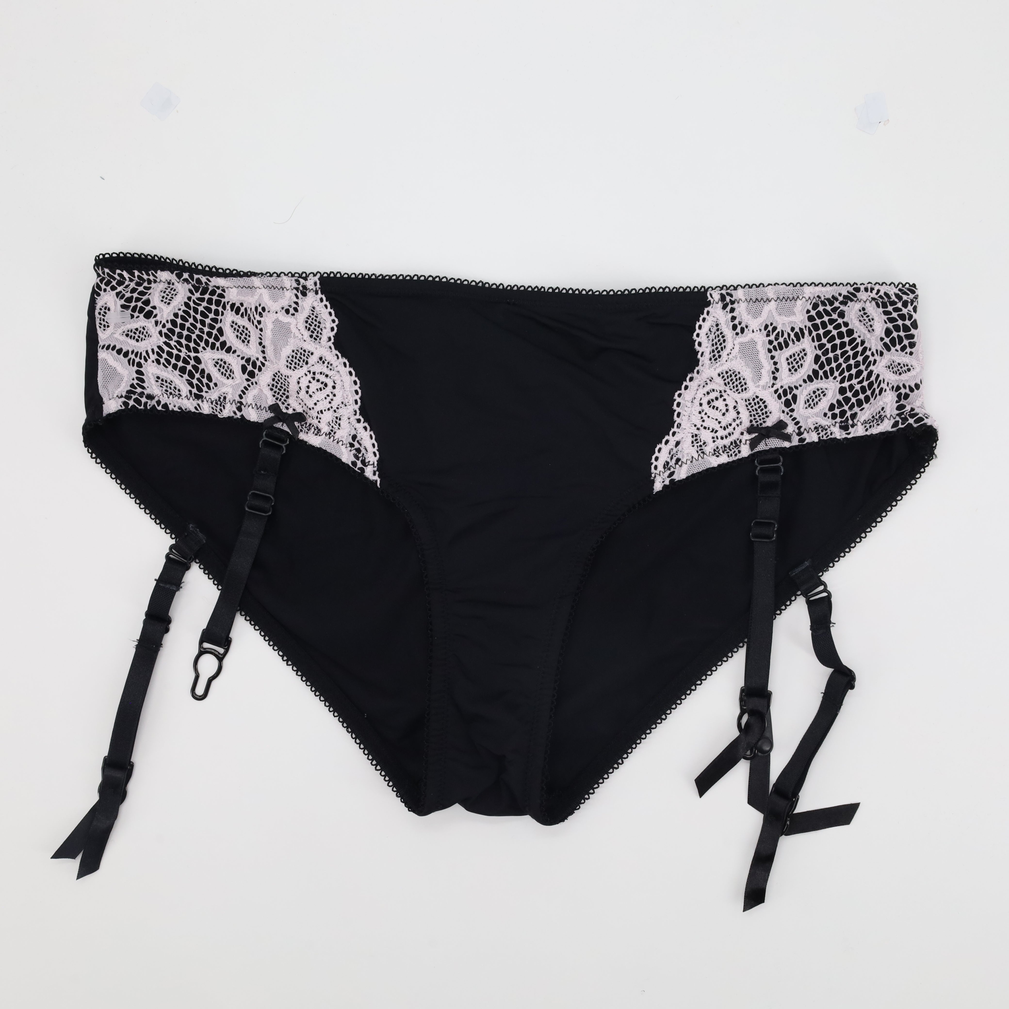 Porte-jarretelles La vie en rose Noir