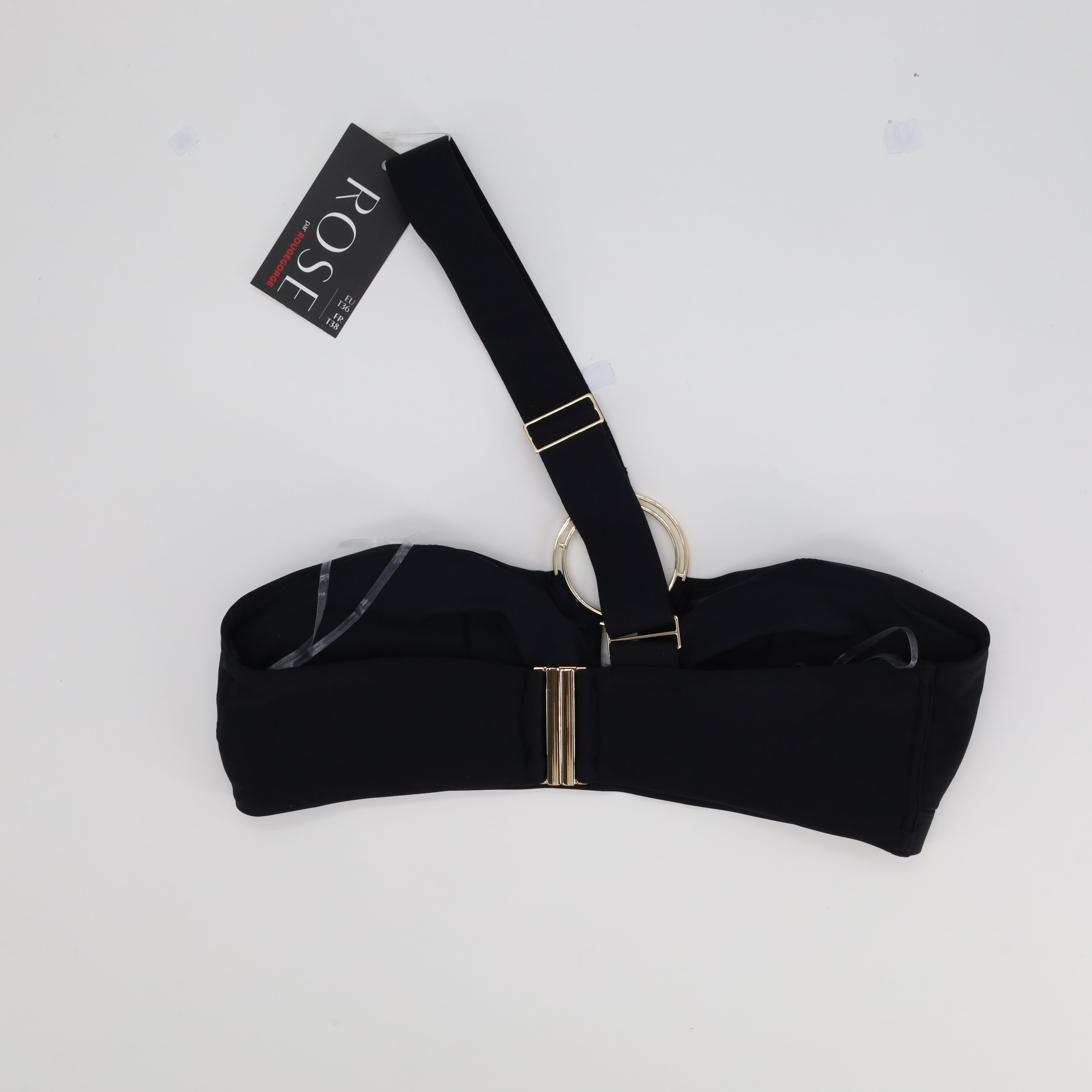 Haut de maillot Rose Noir