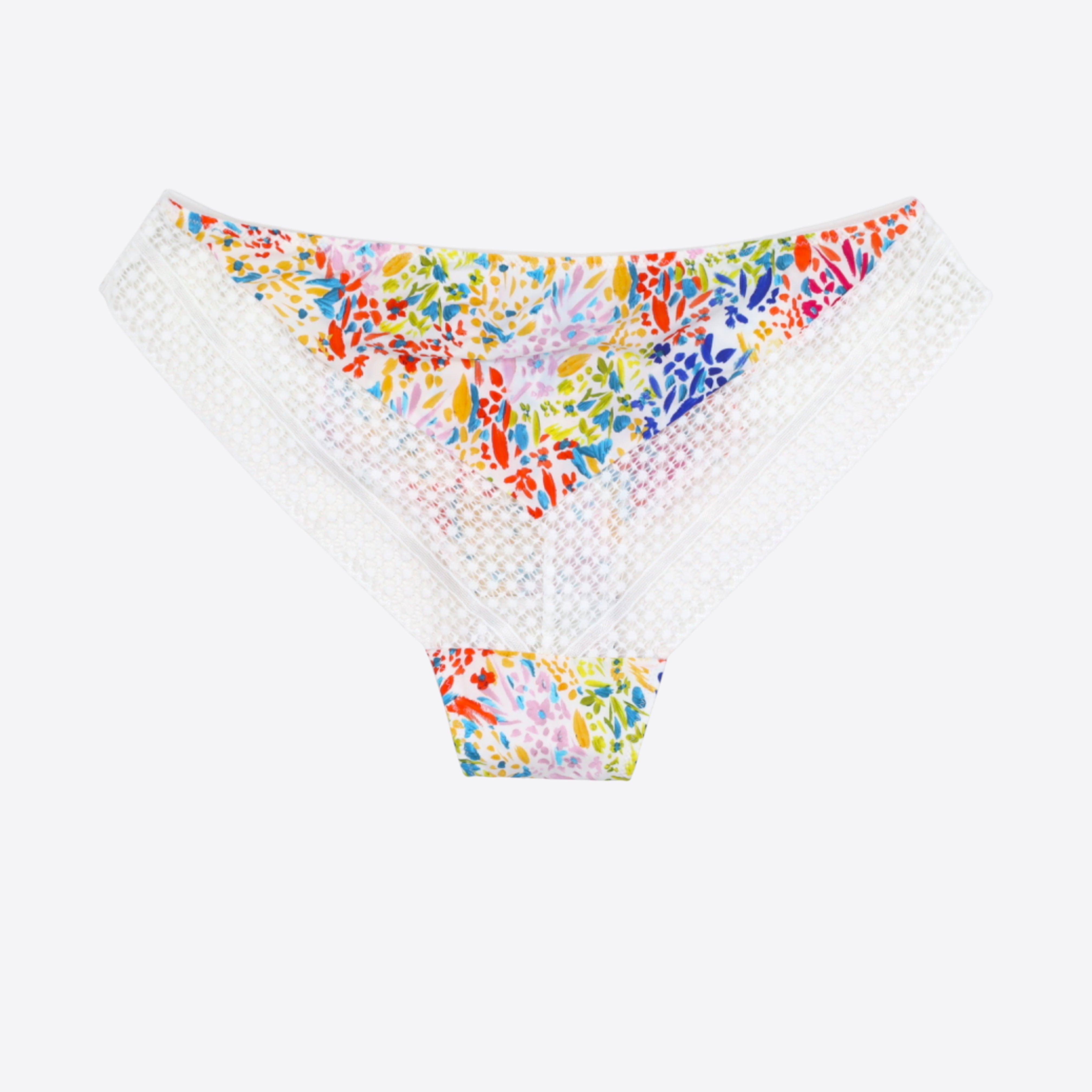 Culotte RougeGorge Blanc