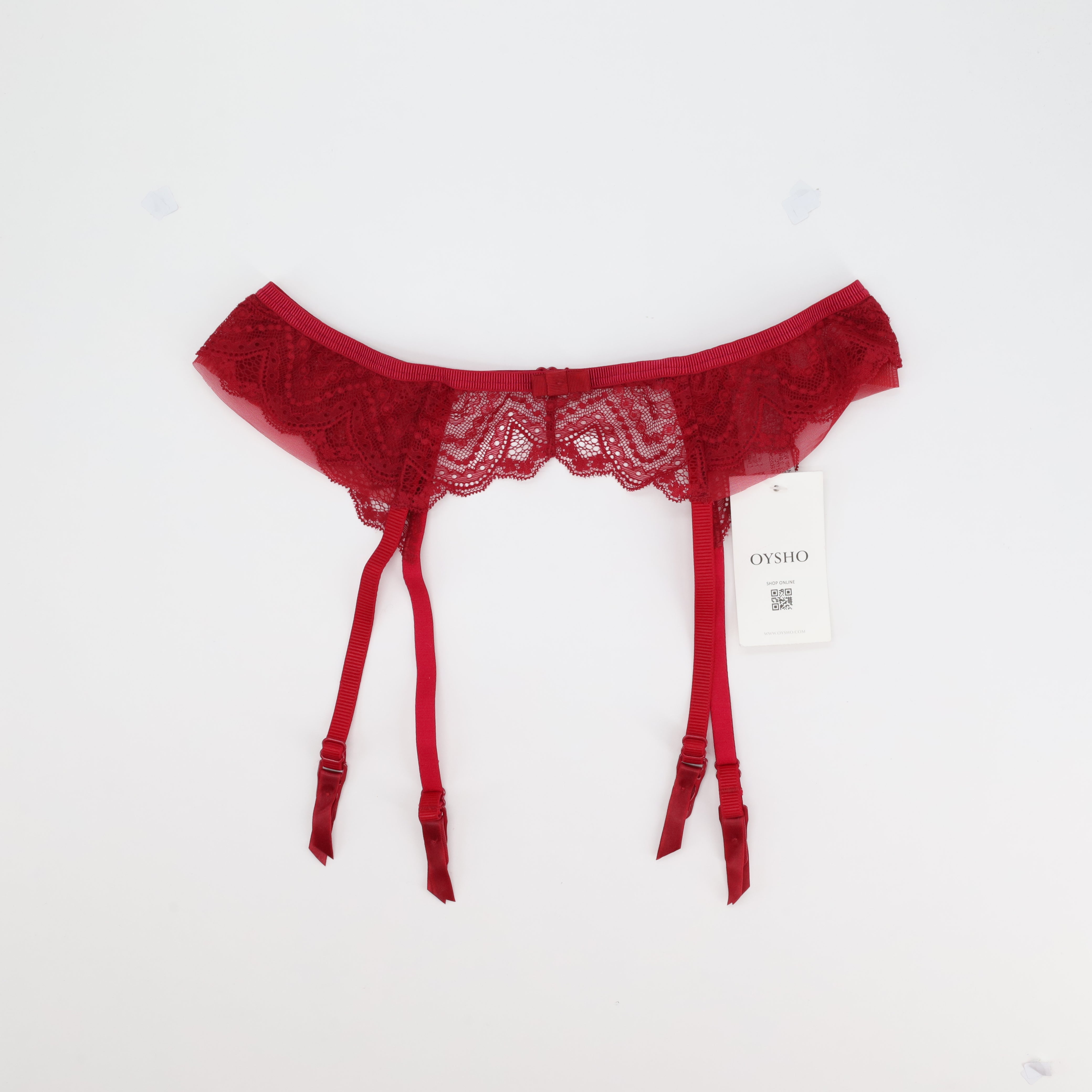 Porte-jarretelles Oysho Rouge