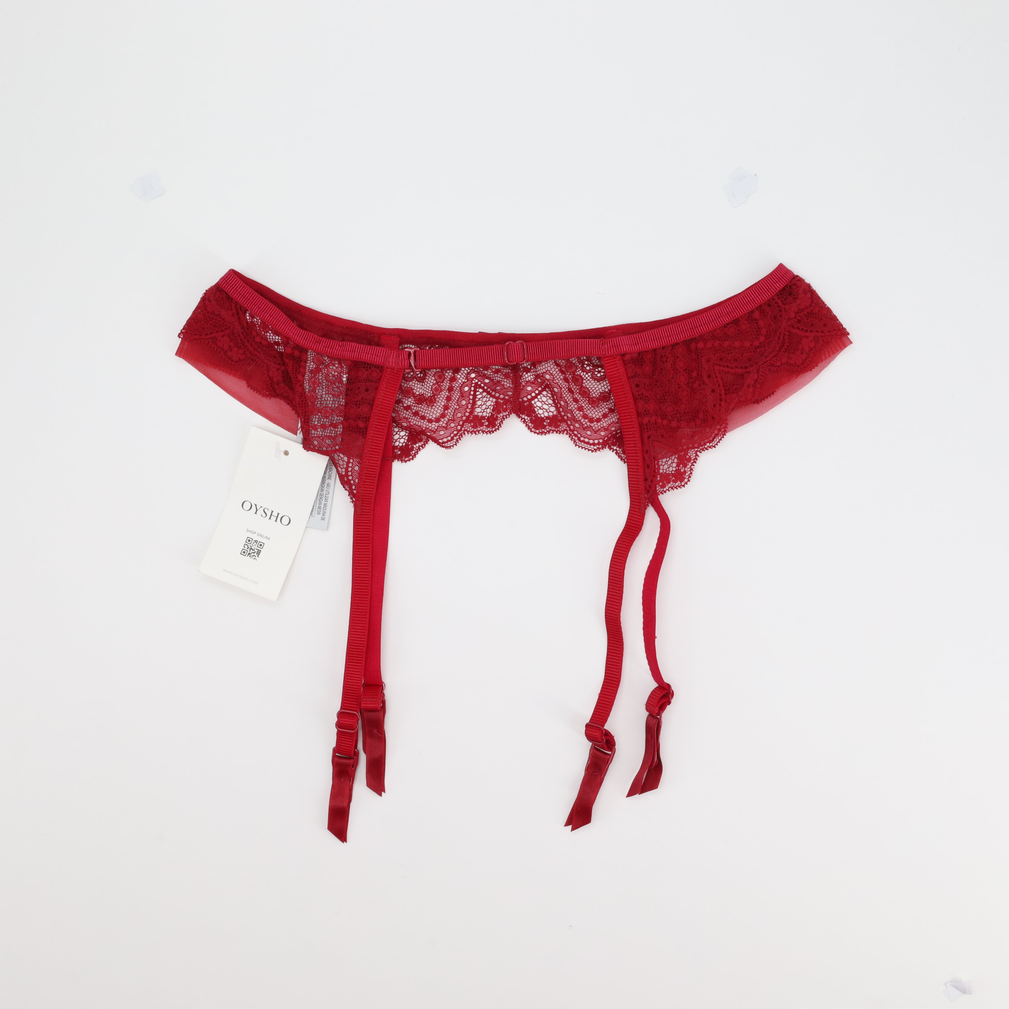 Porte-jarretelles Oysho Rouge