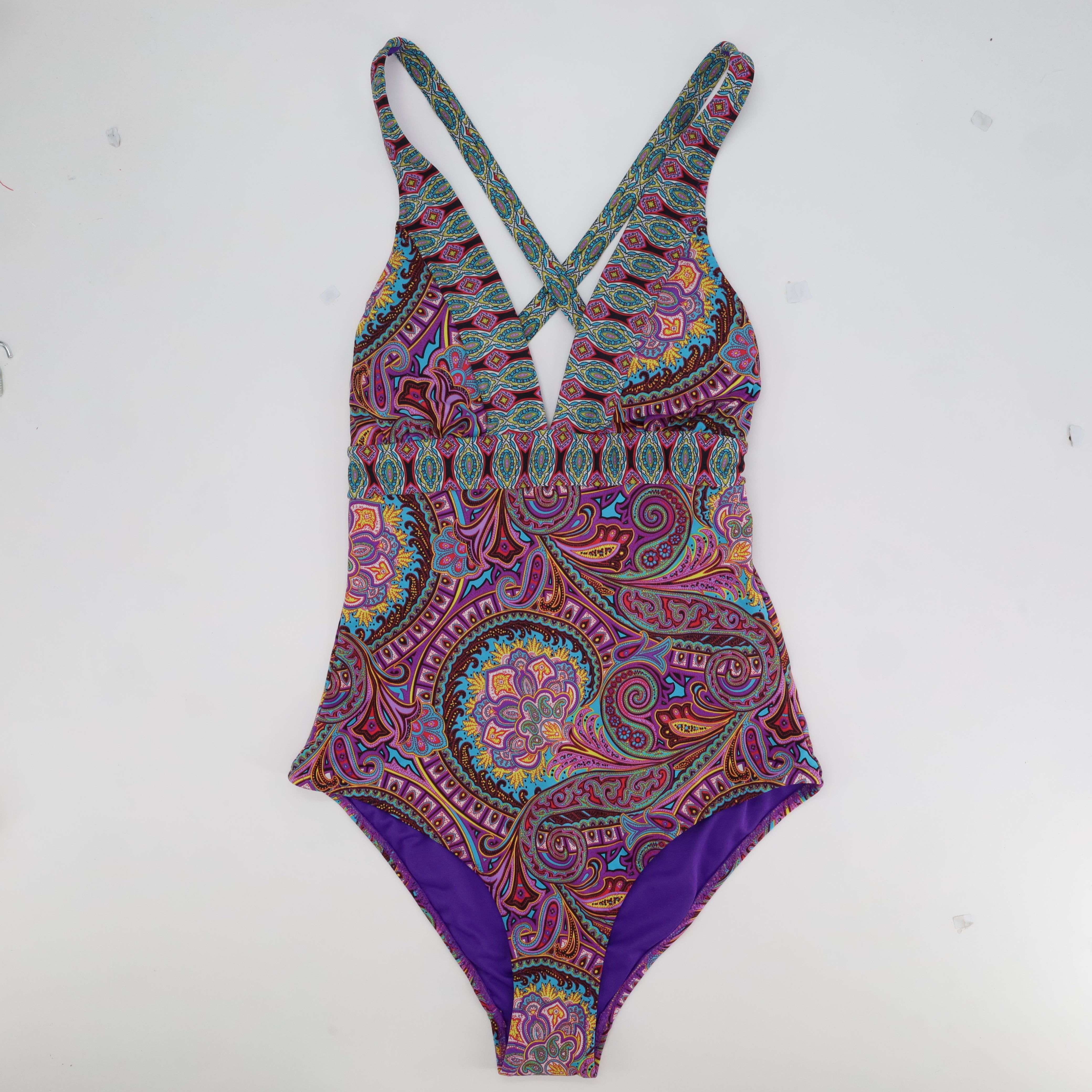 Maillot 1 pièce RougeGorge Violet