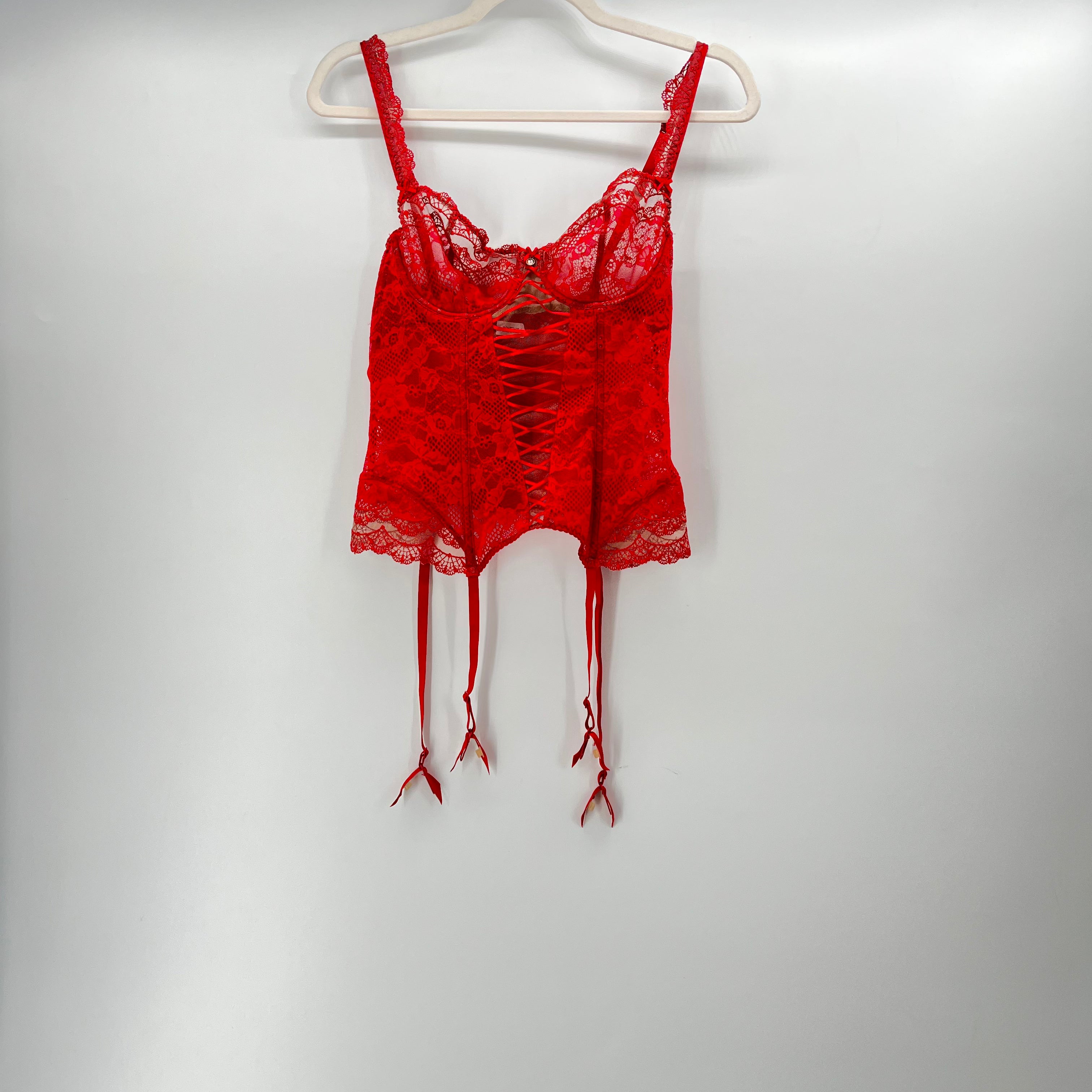Guêpière Aubade Rouge