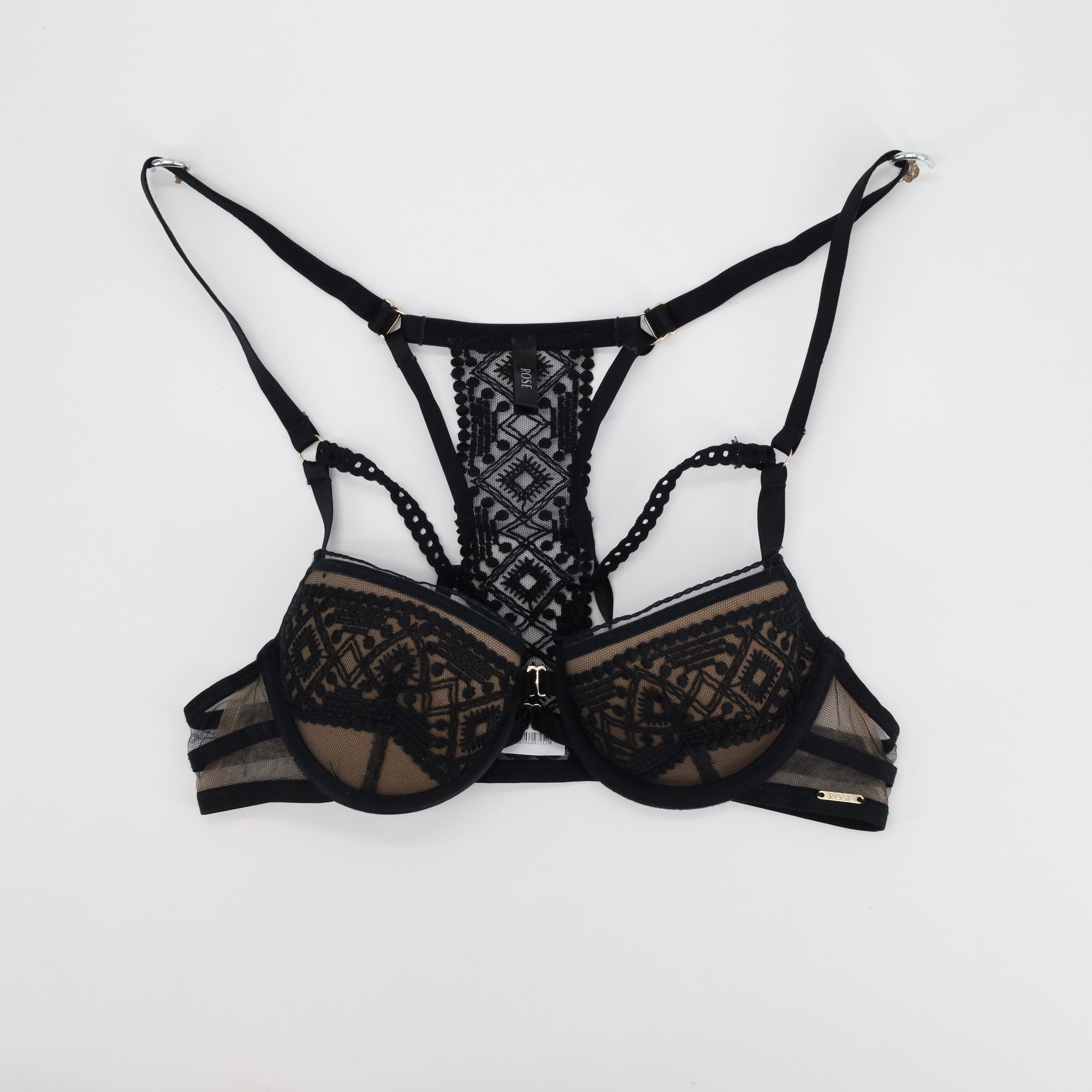 Soutien-gorge Rose Noir