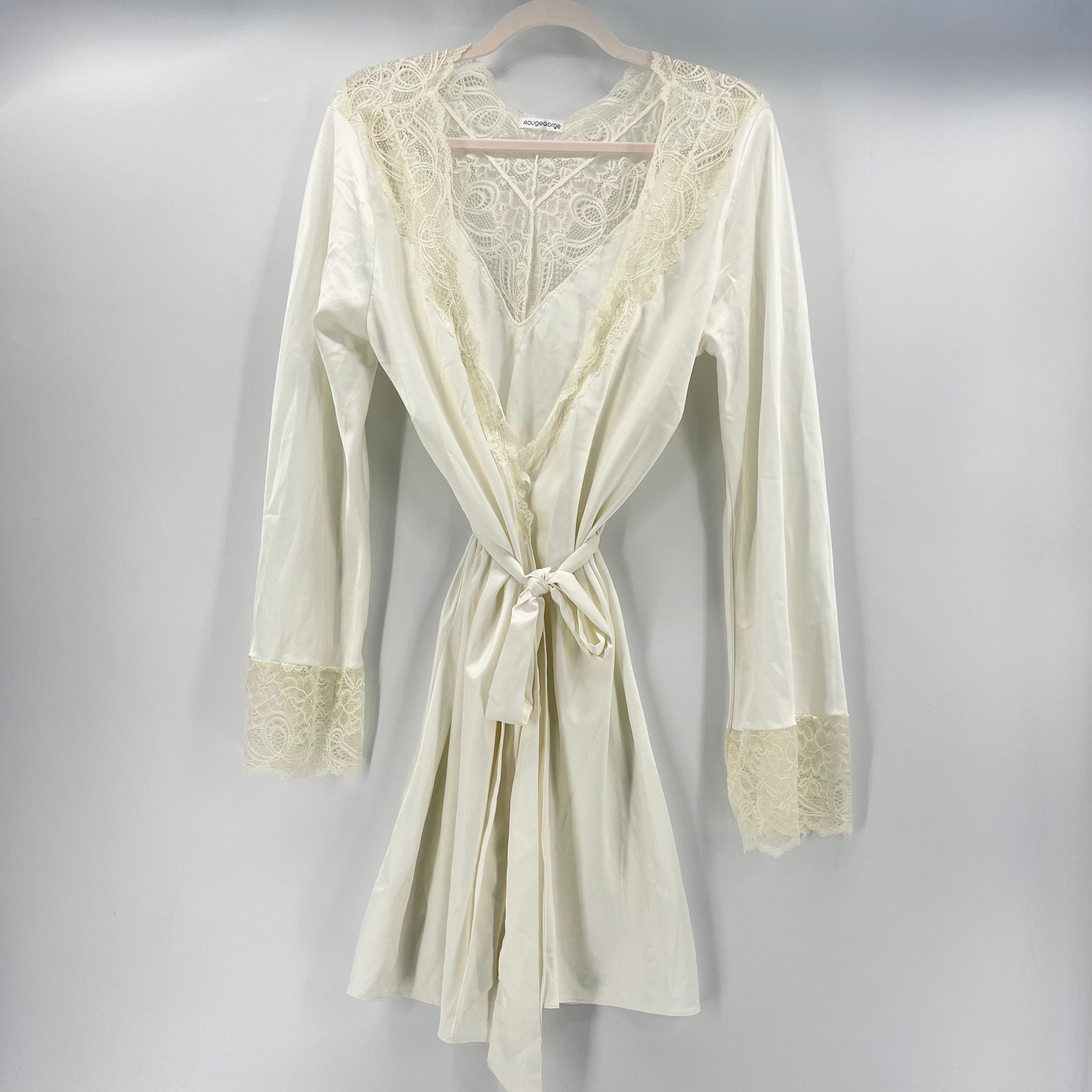 Kimono RougeGorge Blanc