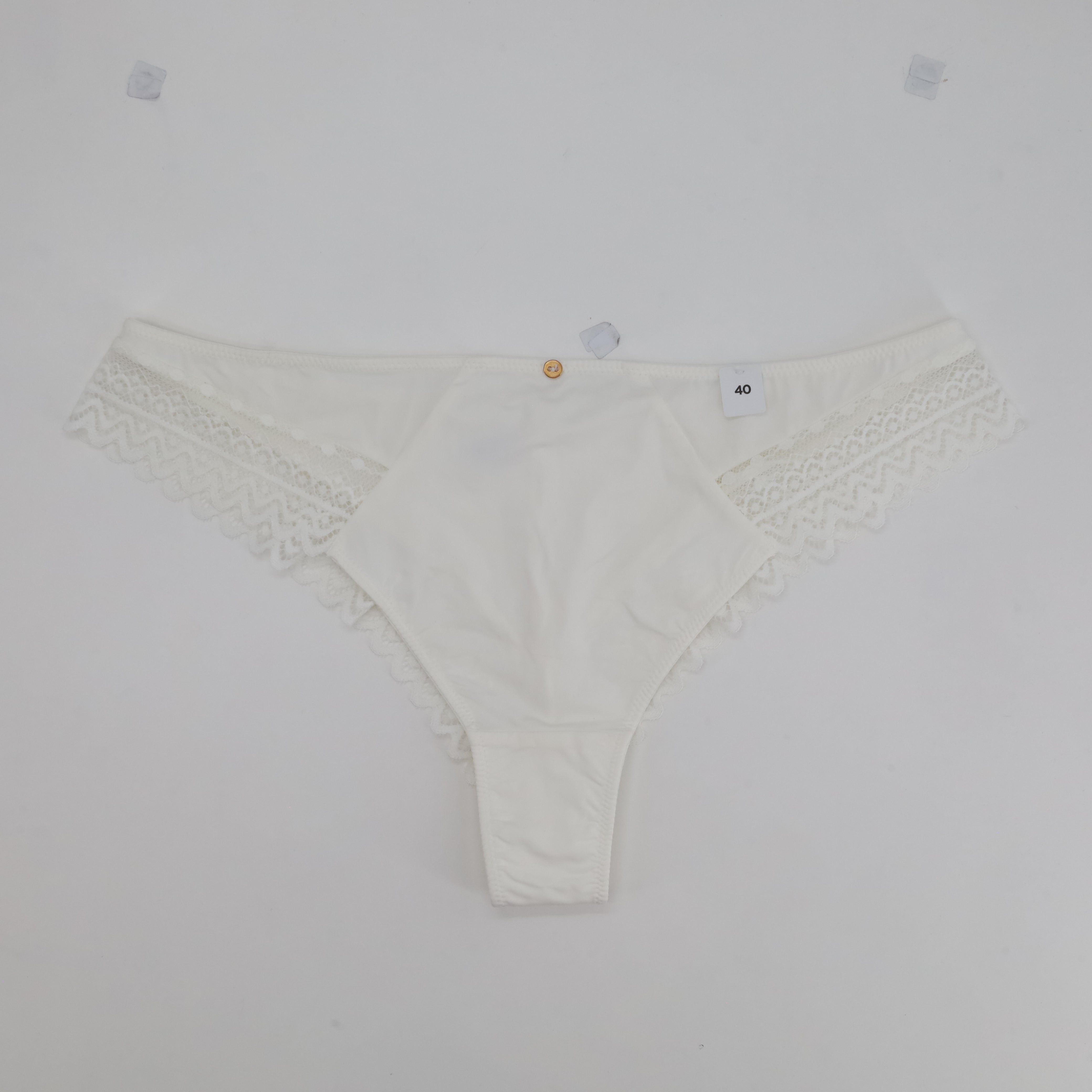 Culotte RougeGorge Blanc