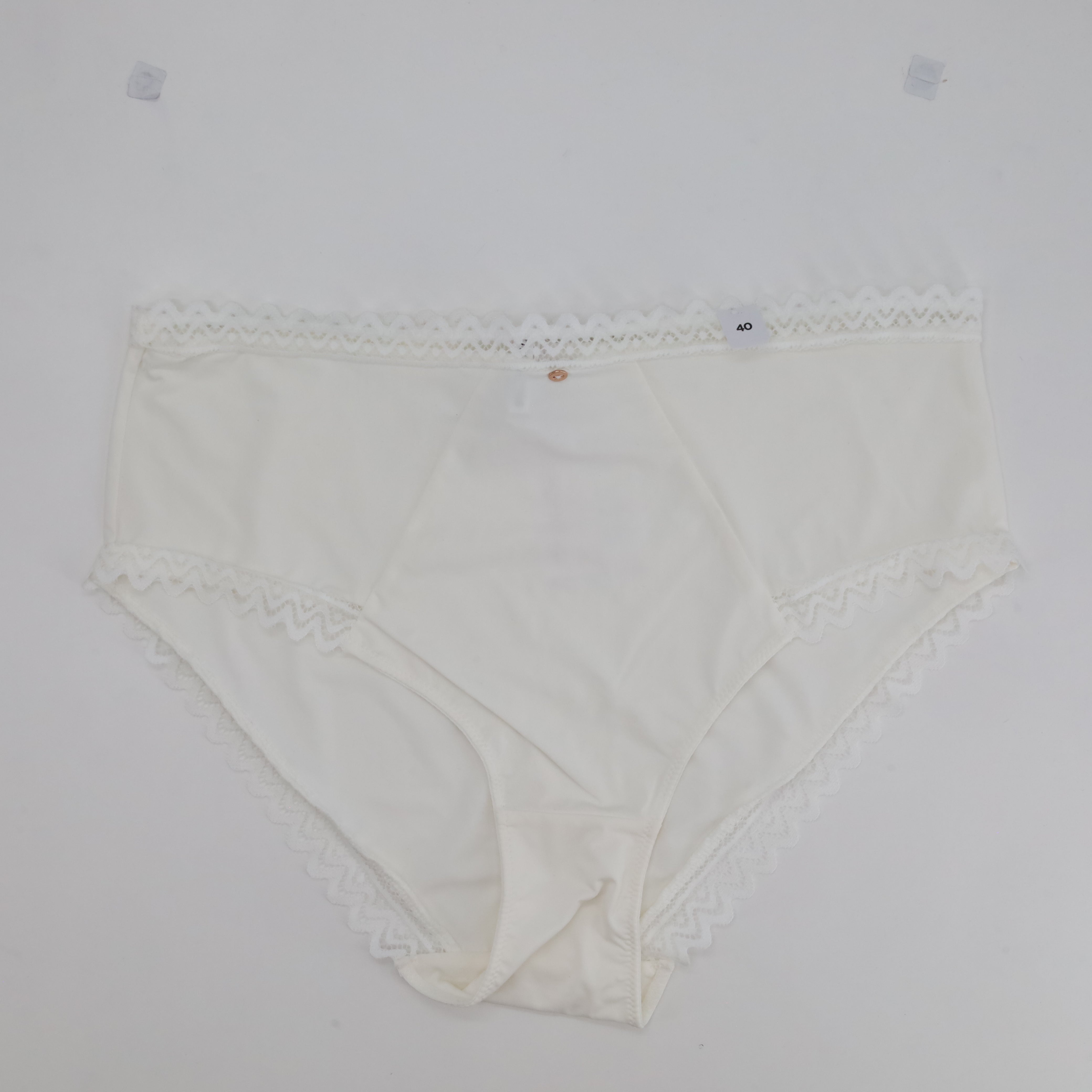 Culotte taille haute RougeGorge Blanc