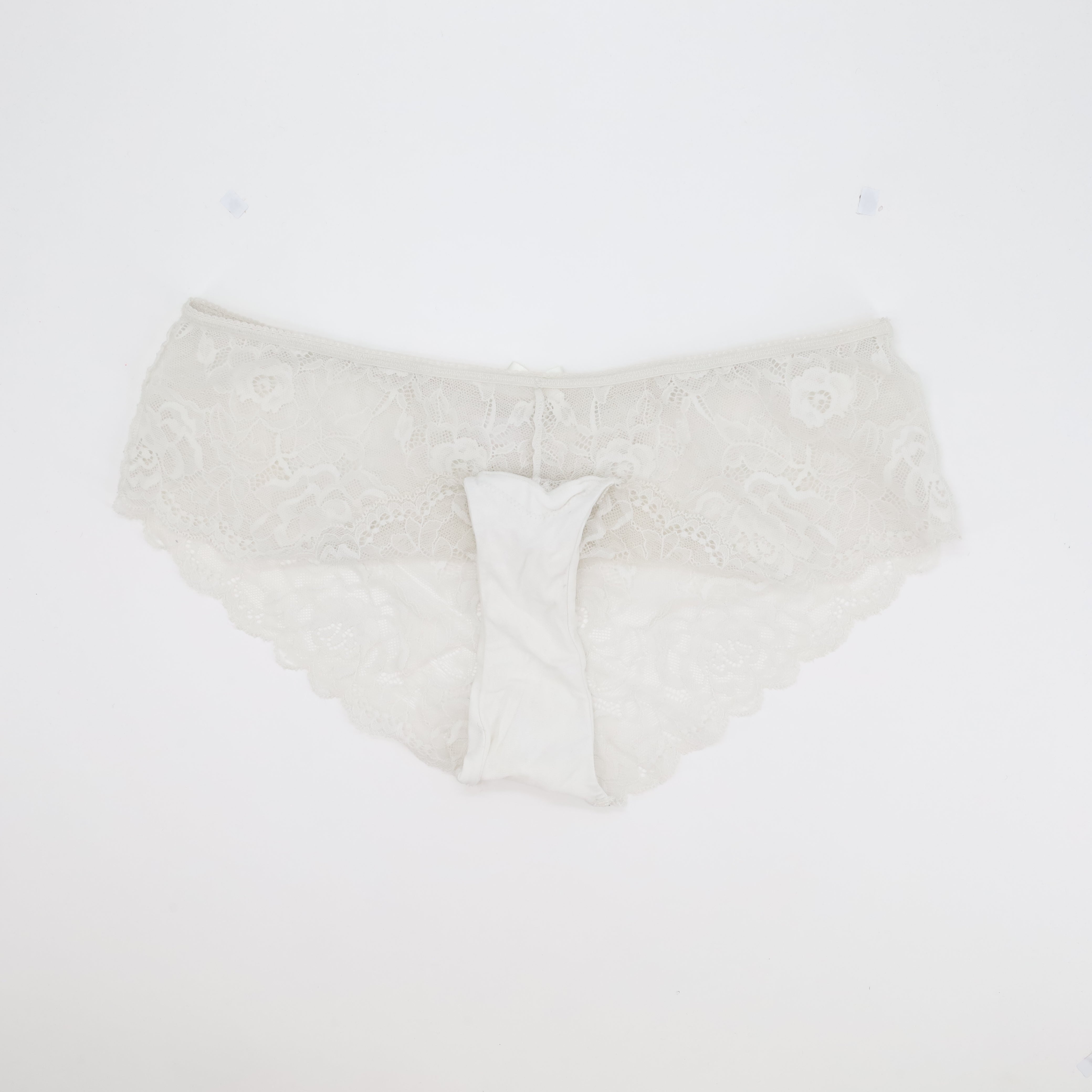 Culotte taille haute Blanc