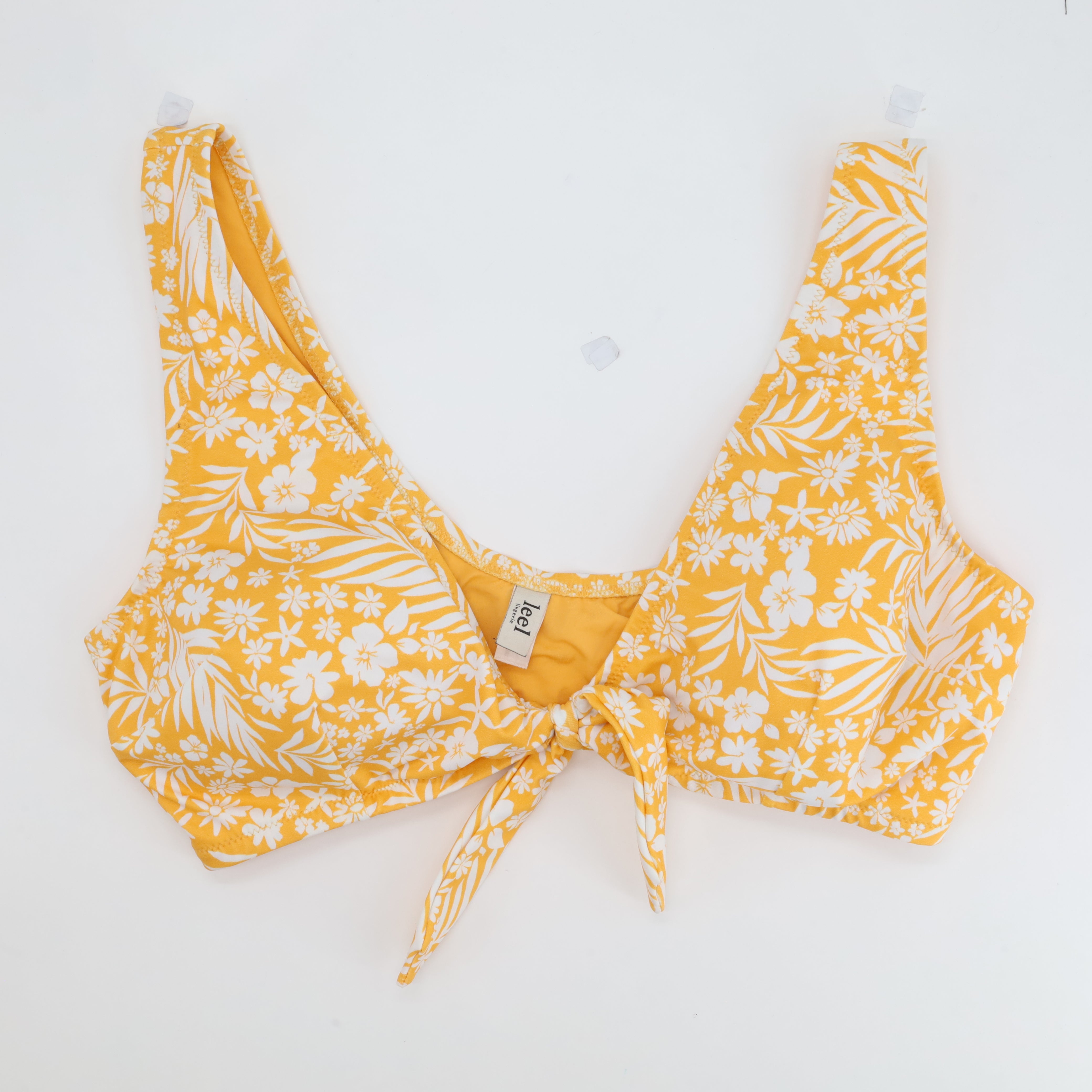 Haut de maillot Leel Jaune