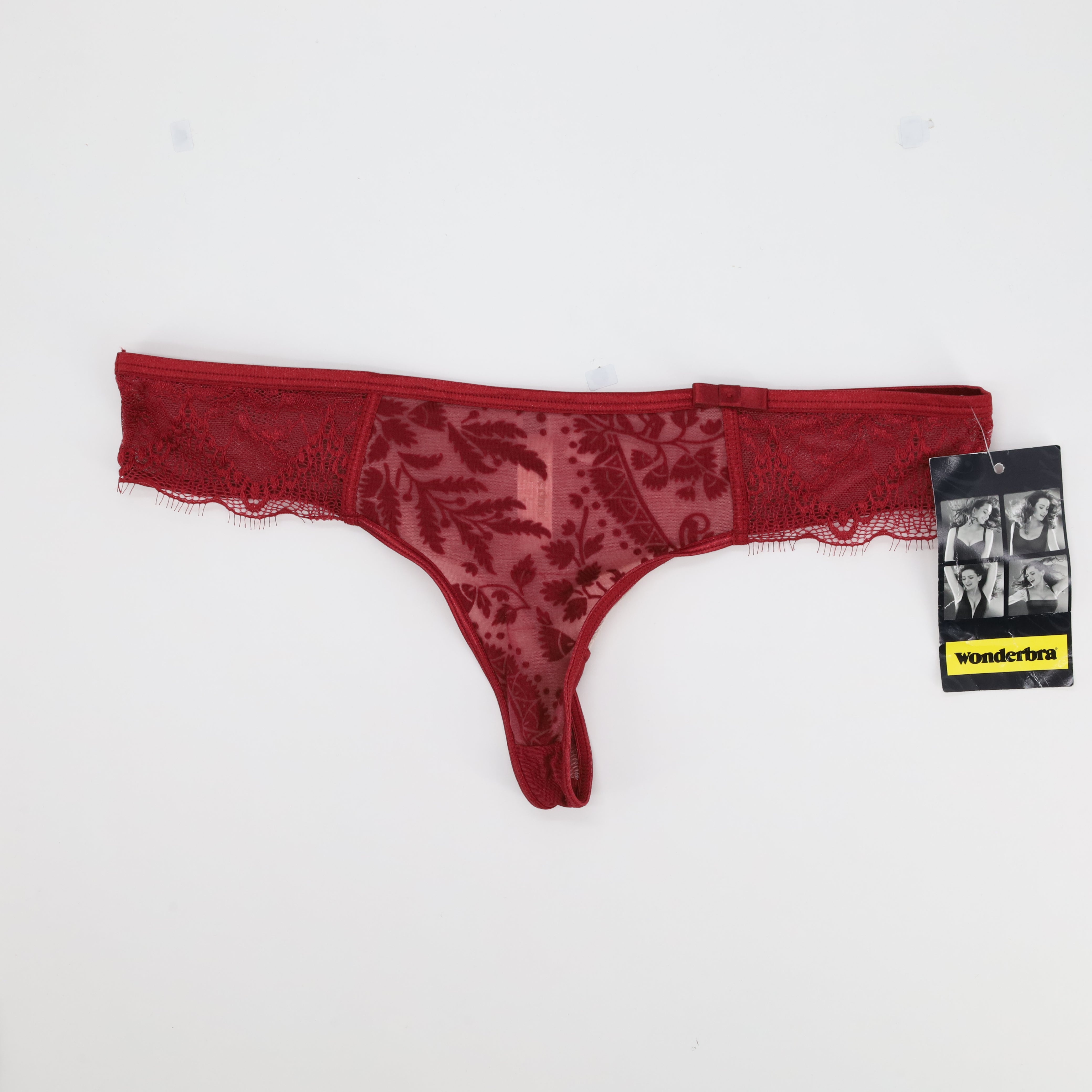 Tanga Wonderbra Rouge