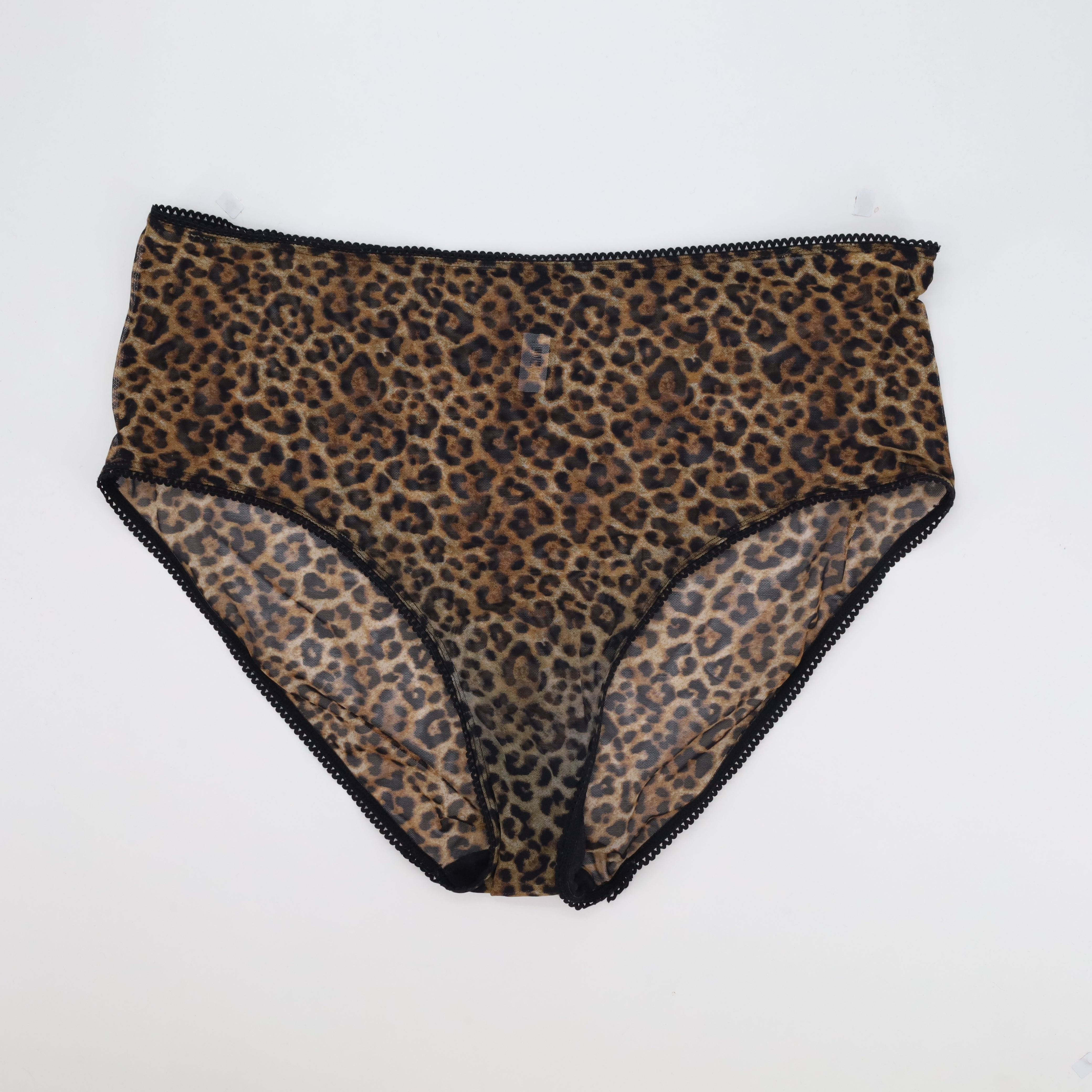 Culotte taille haute Marron