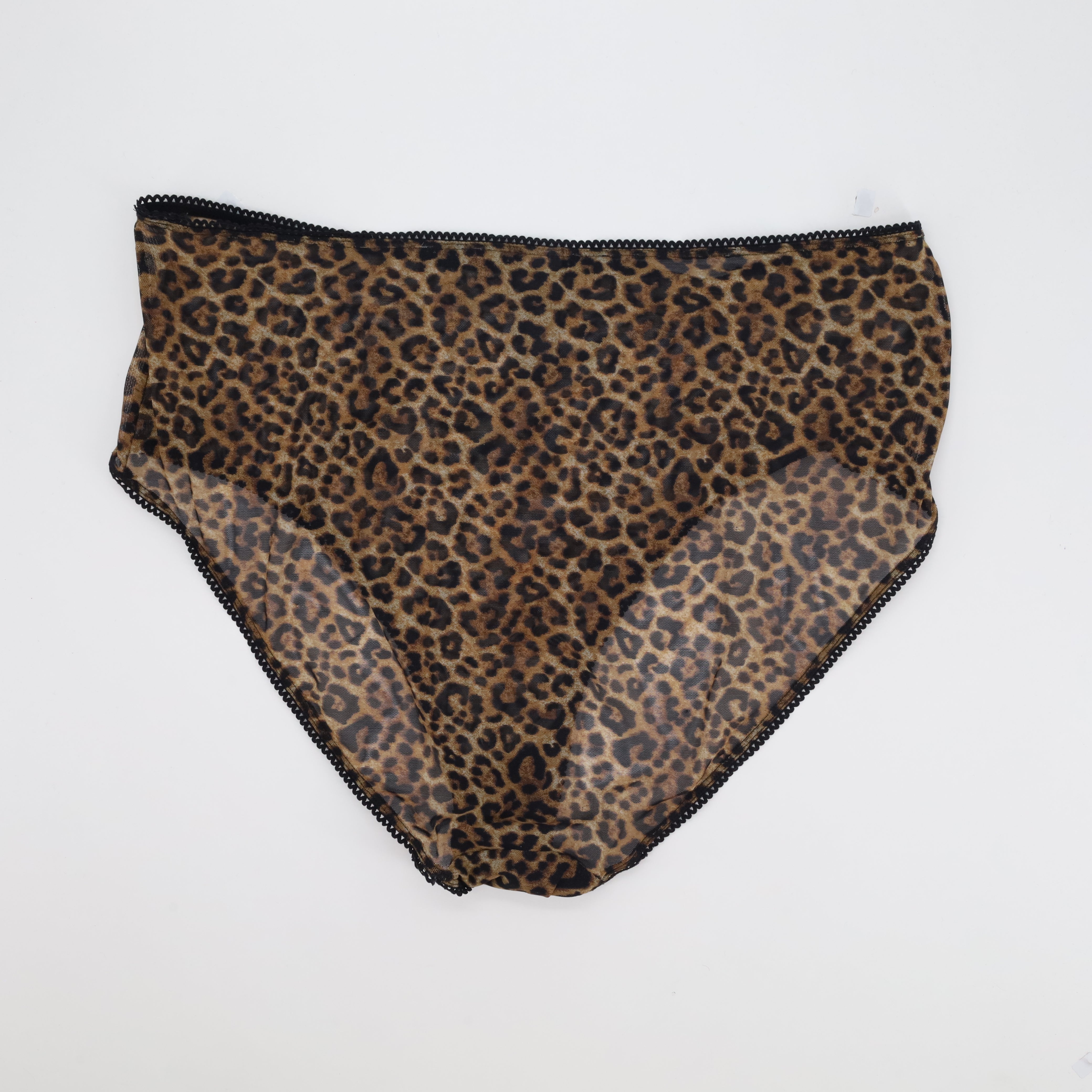 Culotte taille haute Marron