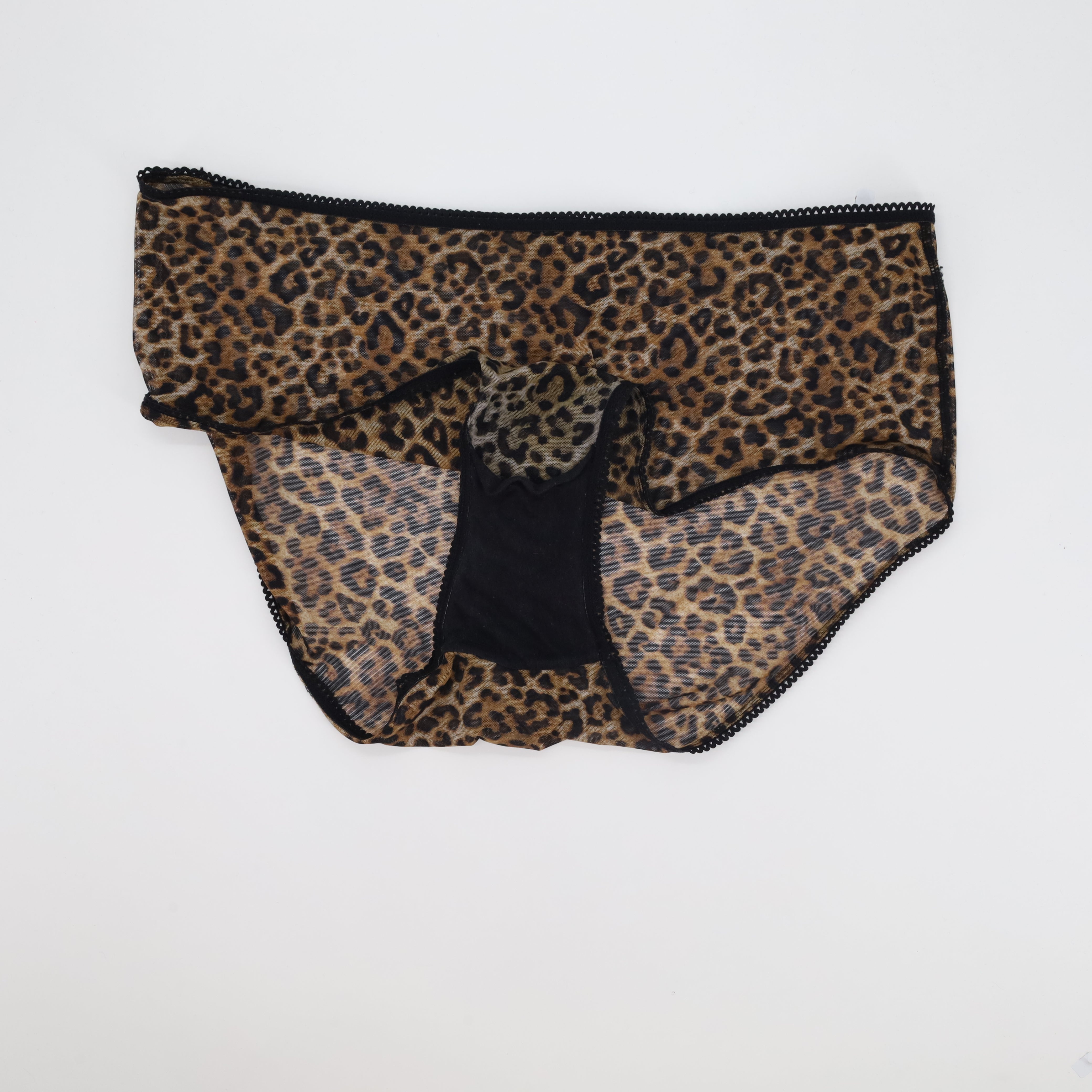 Culotte taille haute Marron