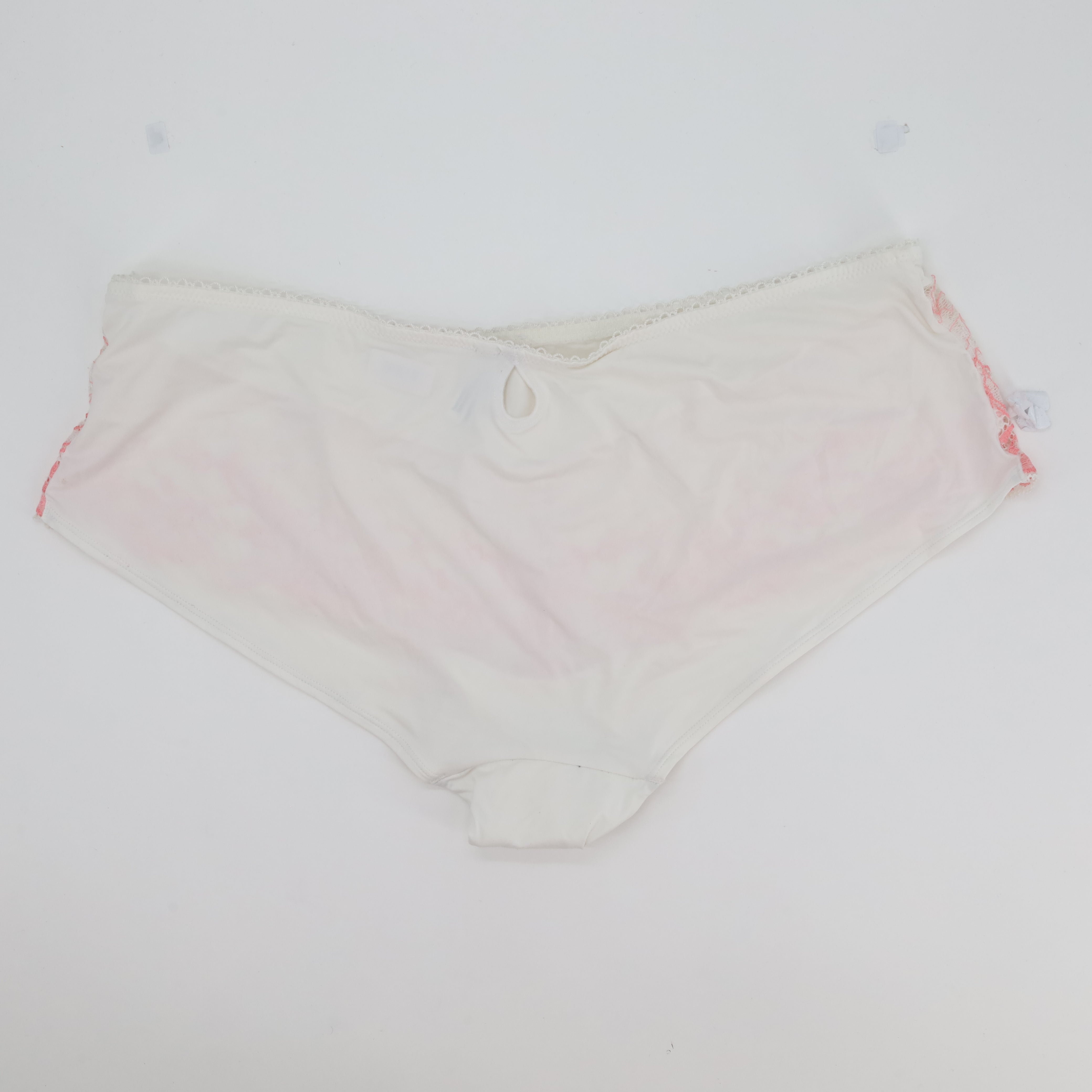 Culotte RougeGorge Blanc