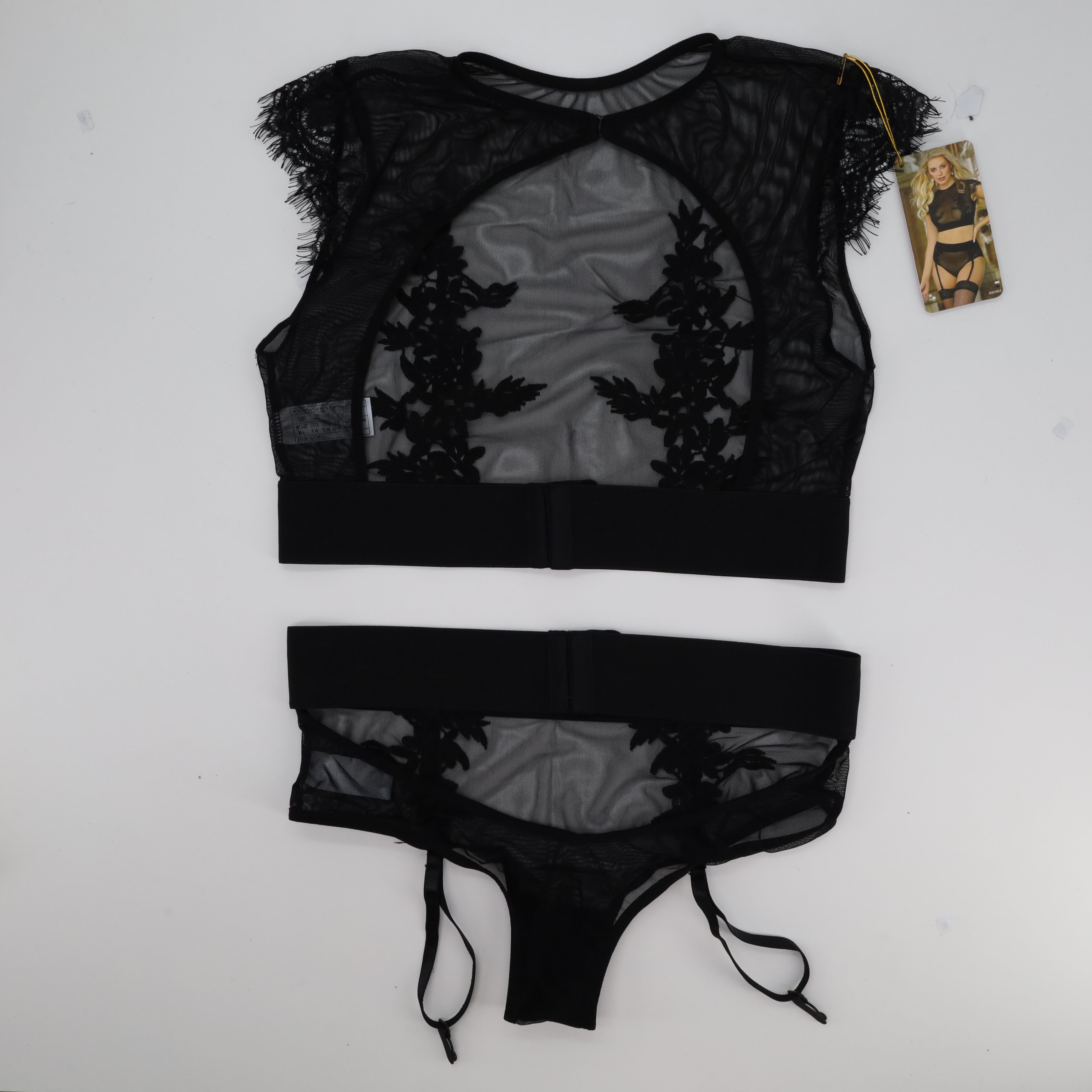 Ensemble de lingerie sexy Oh Yeah Noir