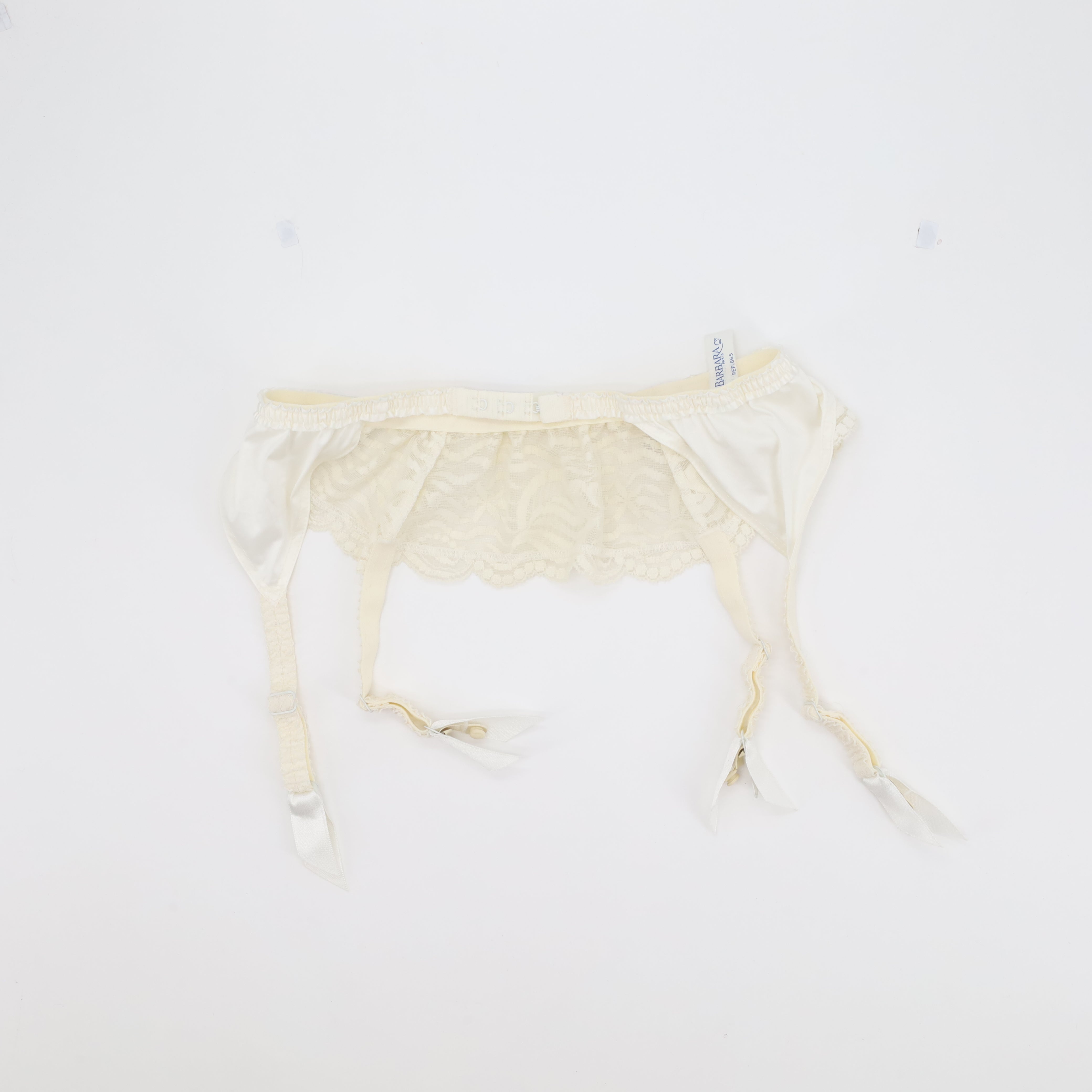 Porte-jarretelles Barbara Blanc