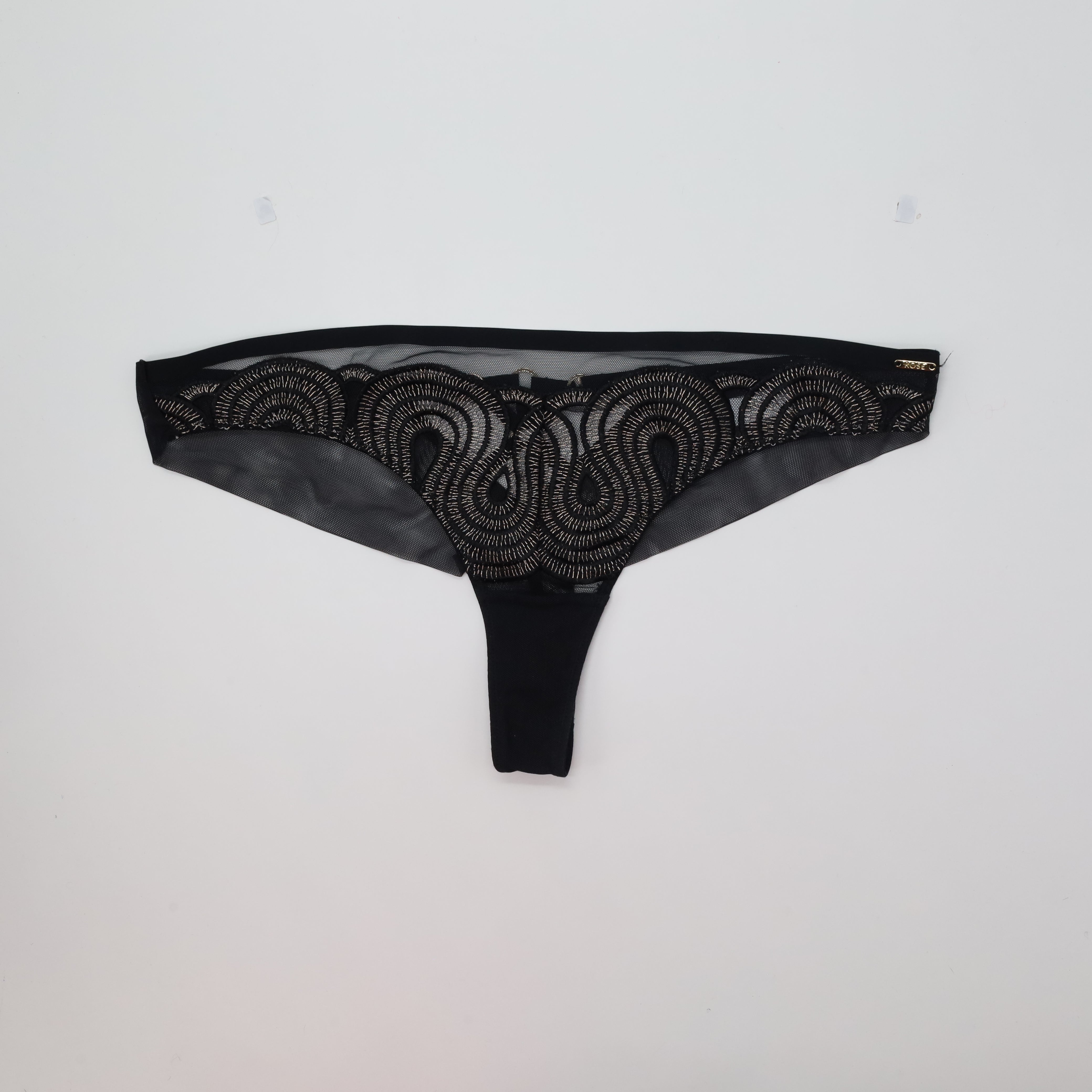 Tanga Rose Noir