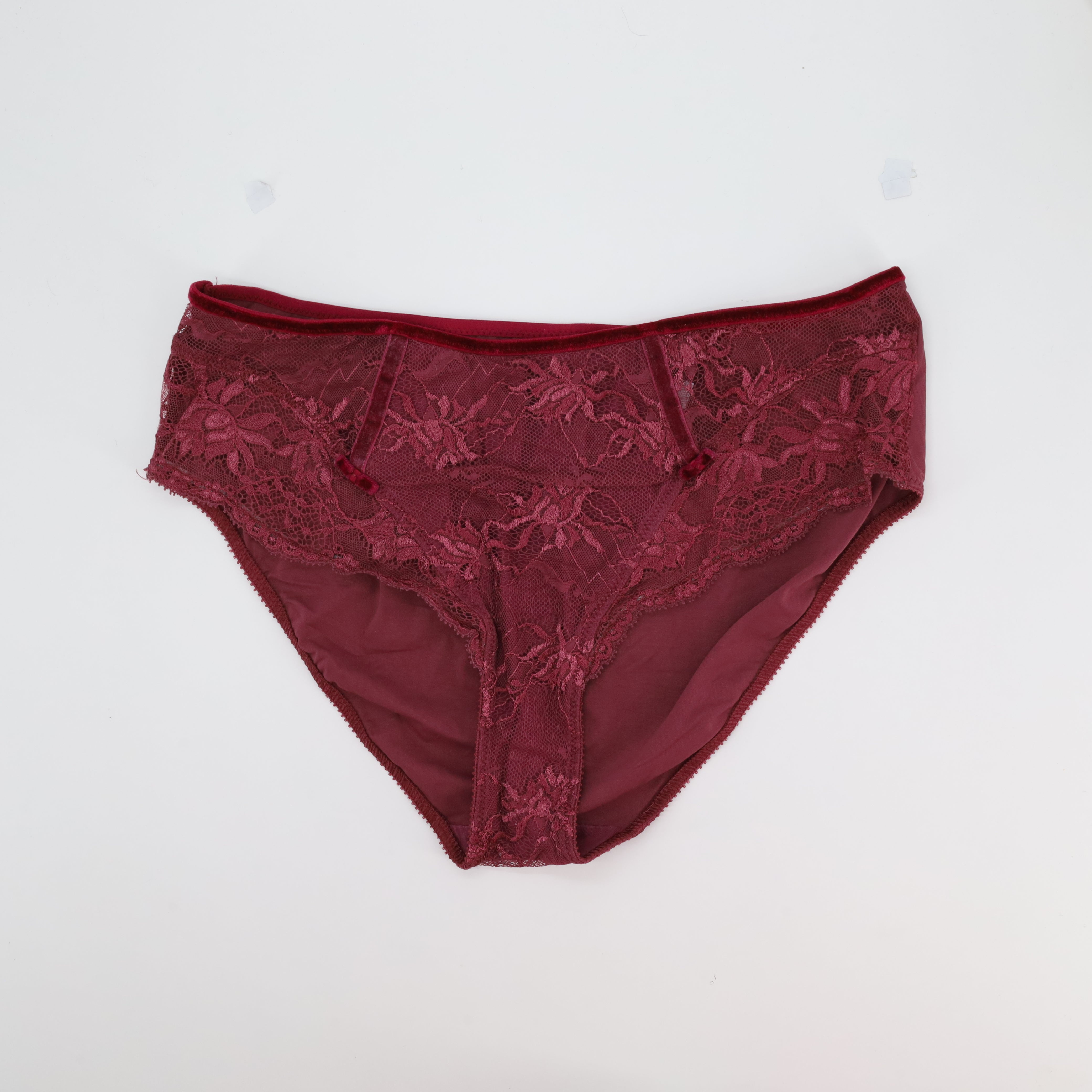 Culotte taille haute Empreinte Rouge