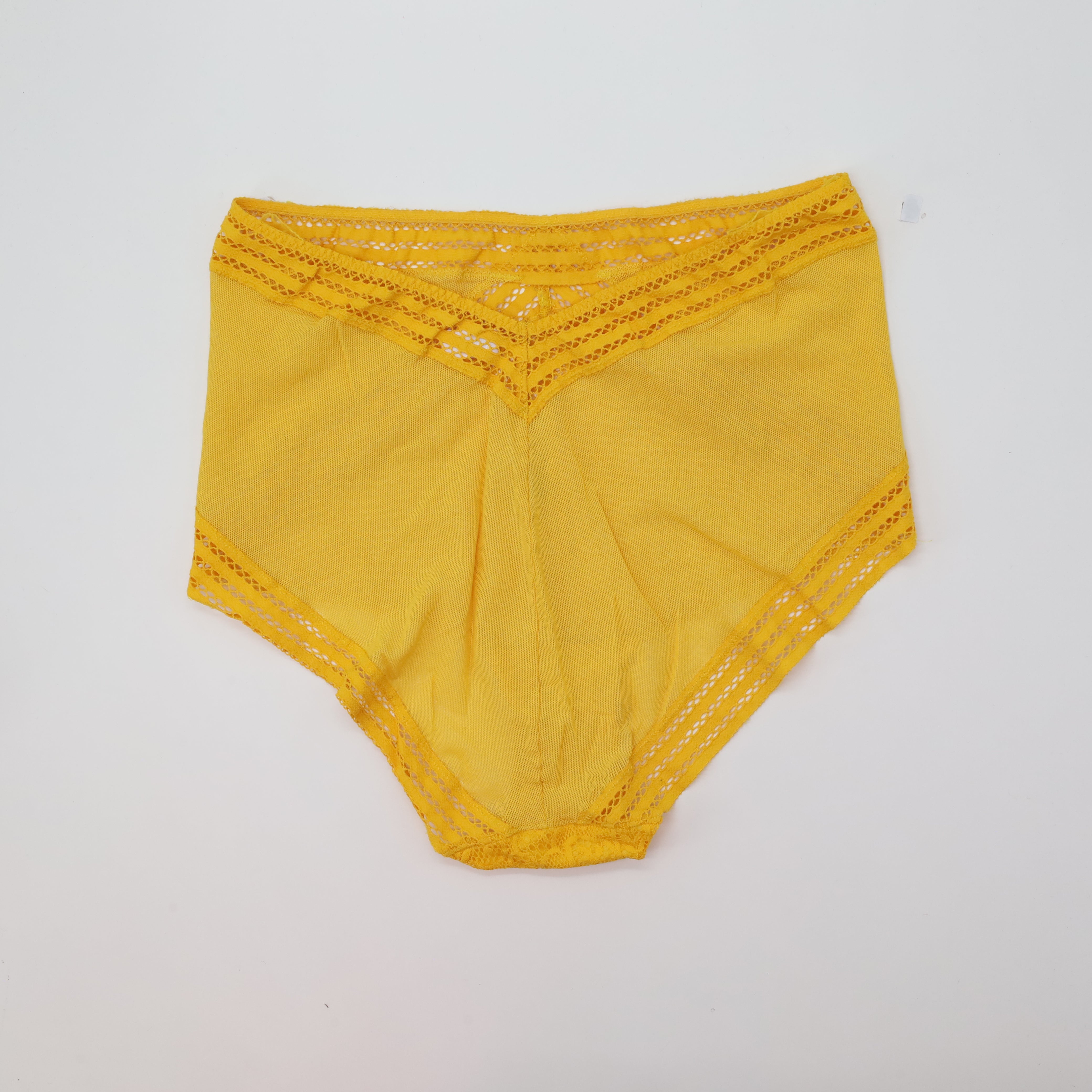 Culotte taille haute Huit Jaune