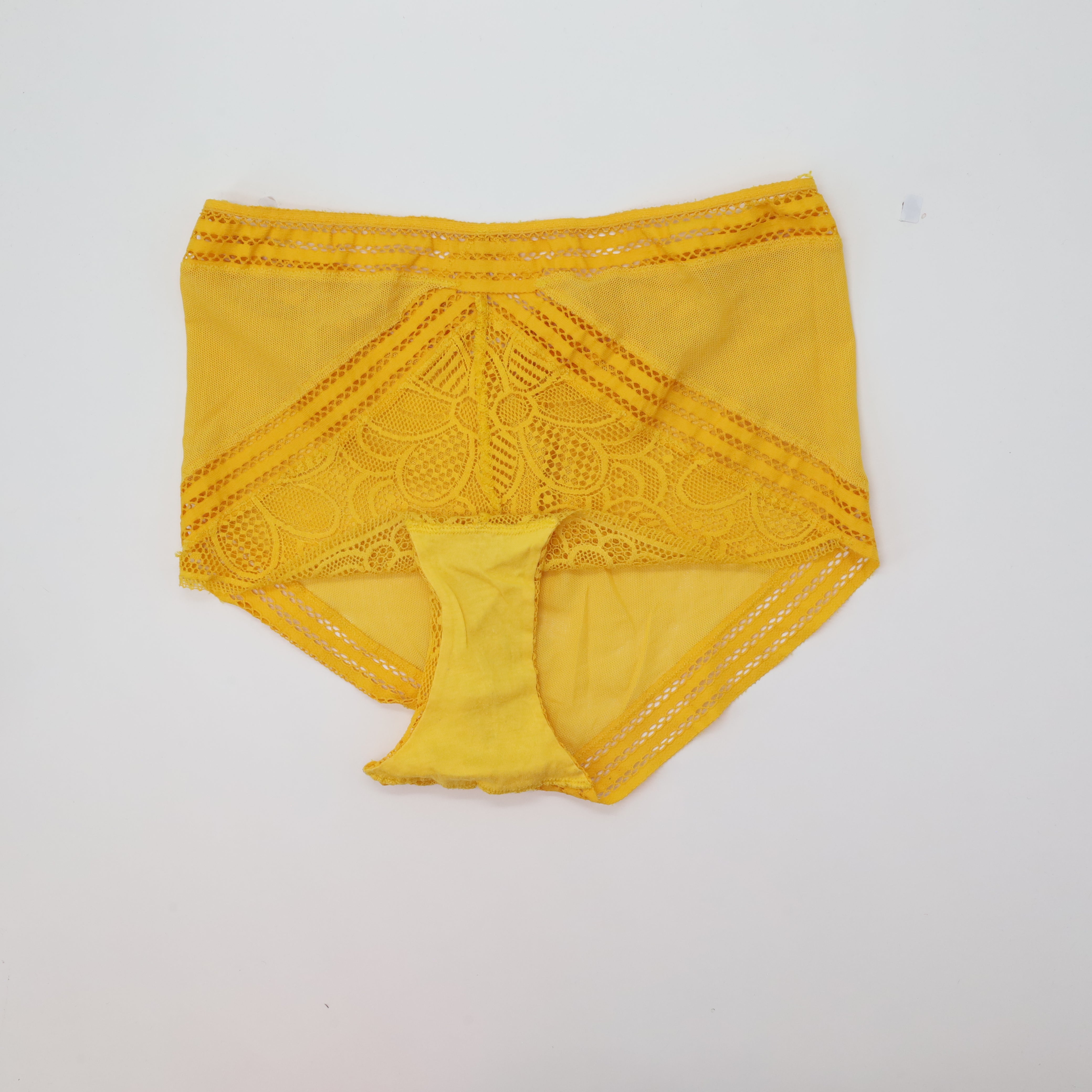Culotte taille haute Huit Jaune