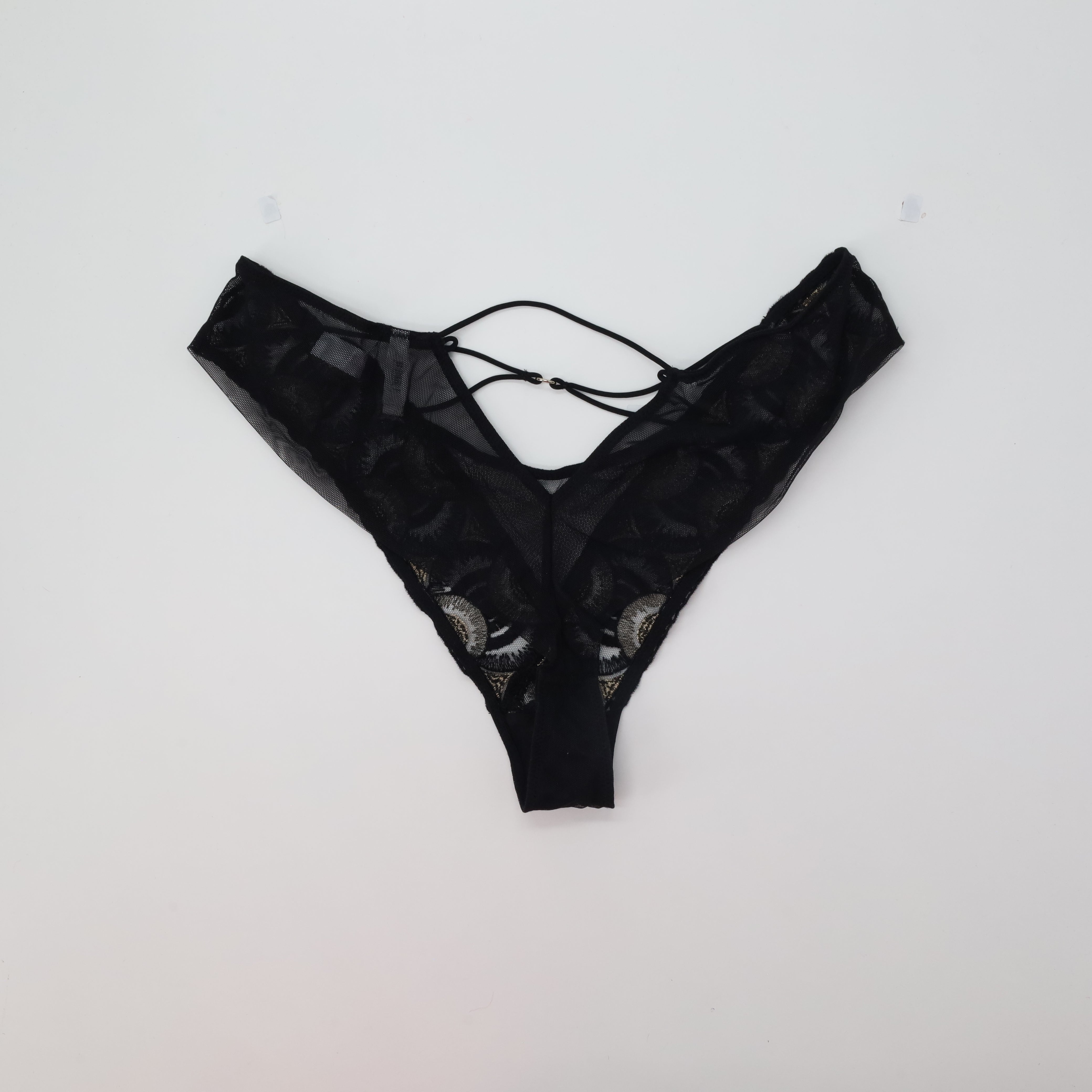 Tanga Rose Noir