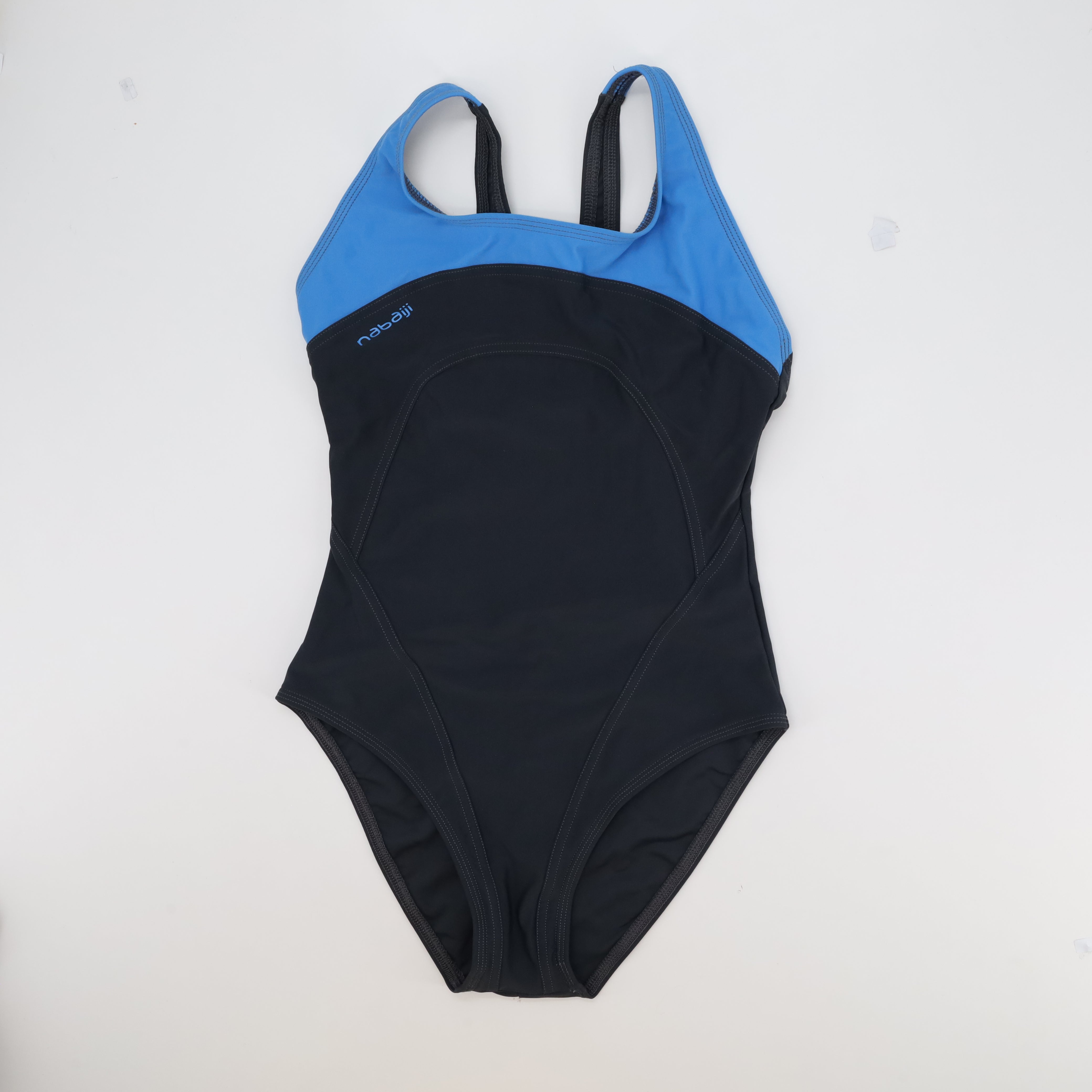 Maillot 1 pièce Oxylane Gris