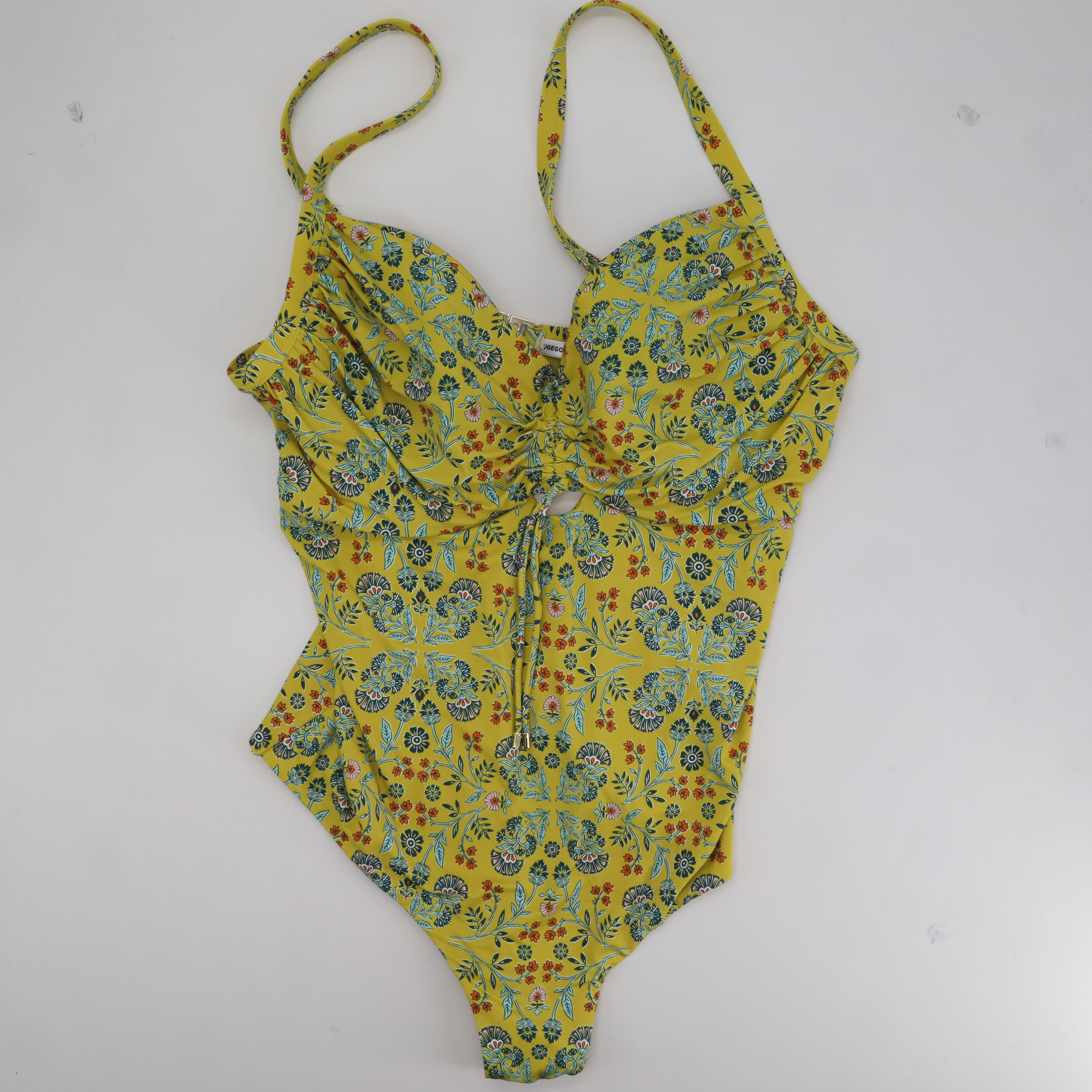 Maillot 1 pièce RougeGorge Jaune