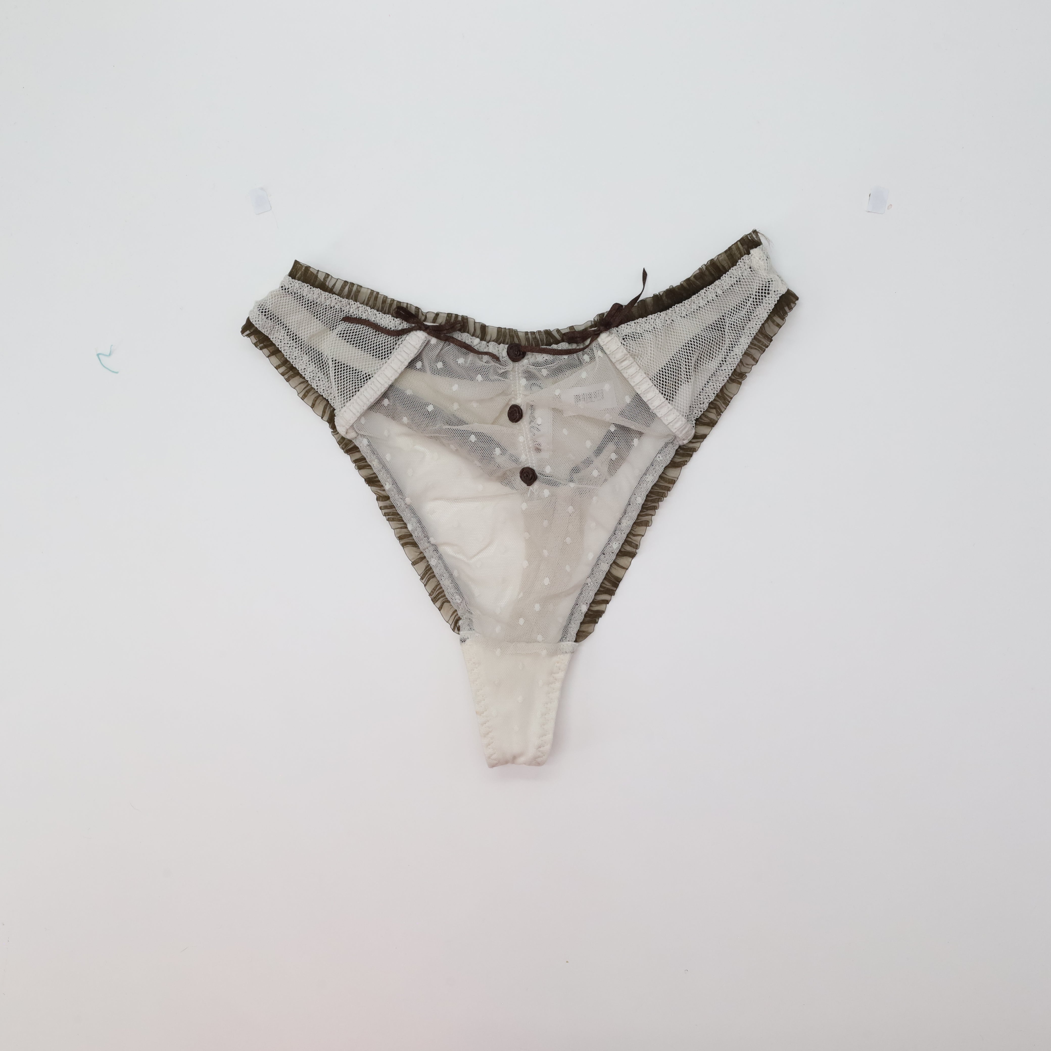 String Cannelle Blanc